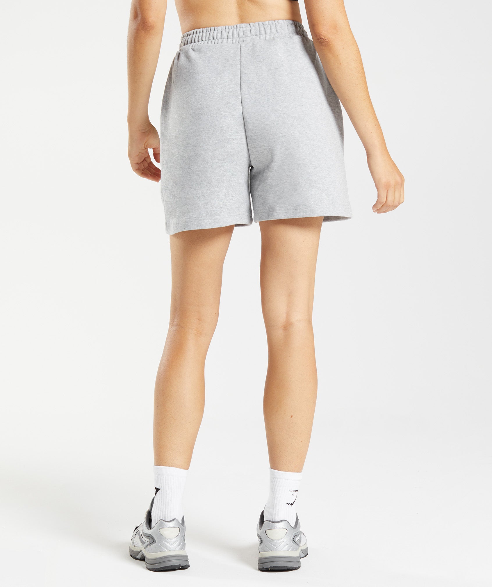 Rest Day Sweats Shorts in Light Grey Core Marl - view 2