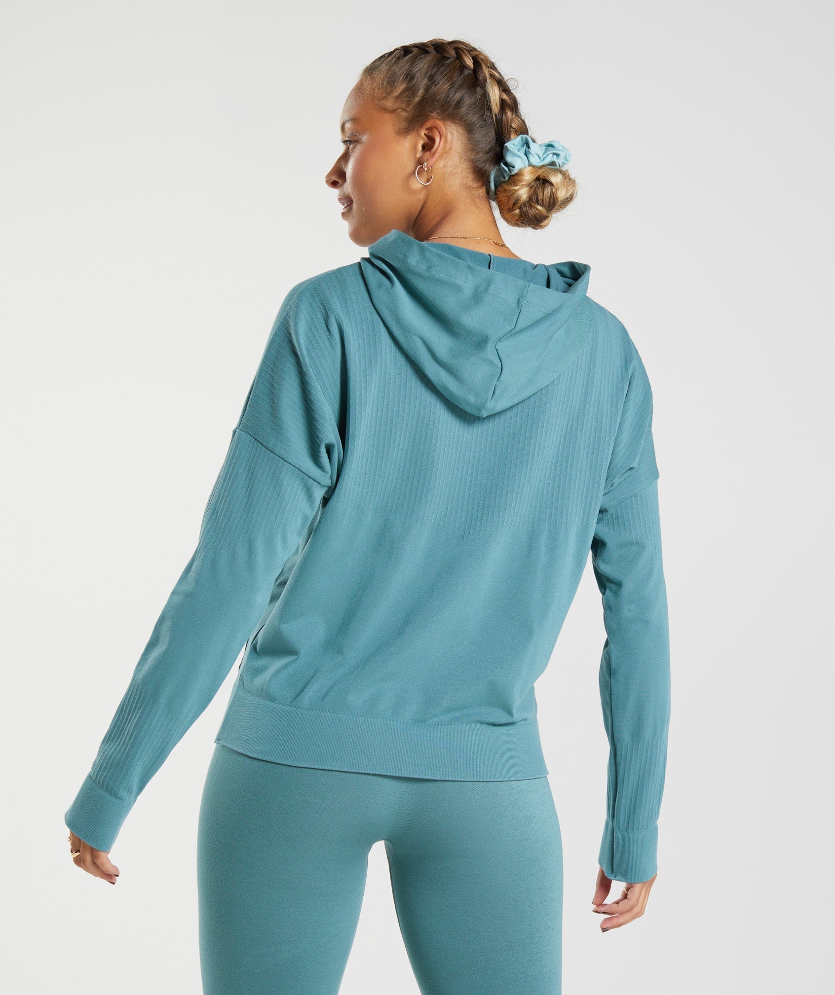 Rest Day Lounge Hoodie in Charred Blue