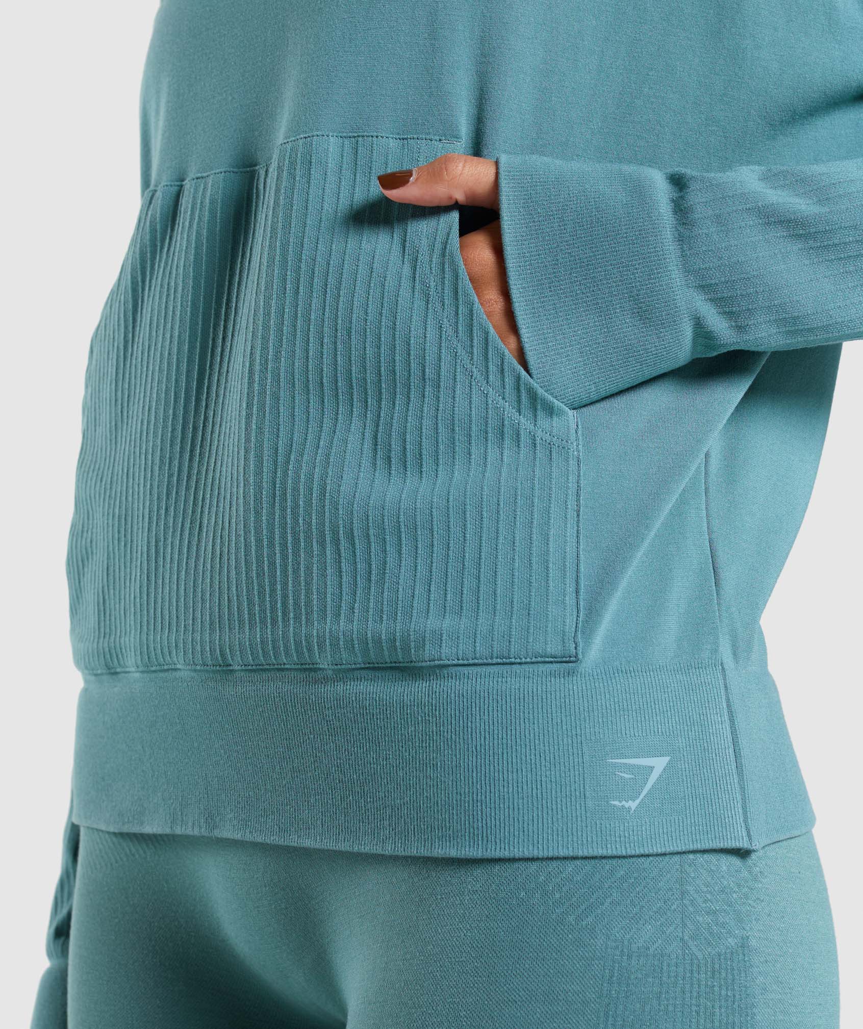 Rest Day Lounge Hoodie in Charred Blue