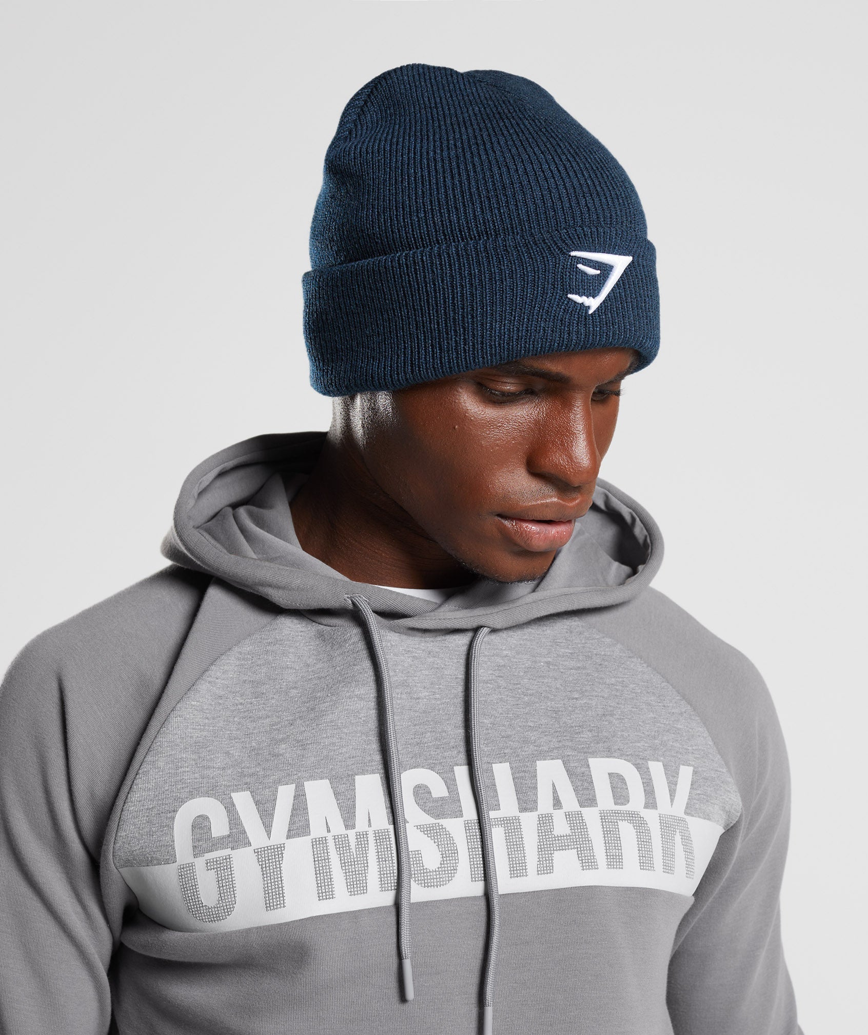 Sharkhead Beanie in Navy