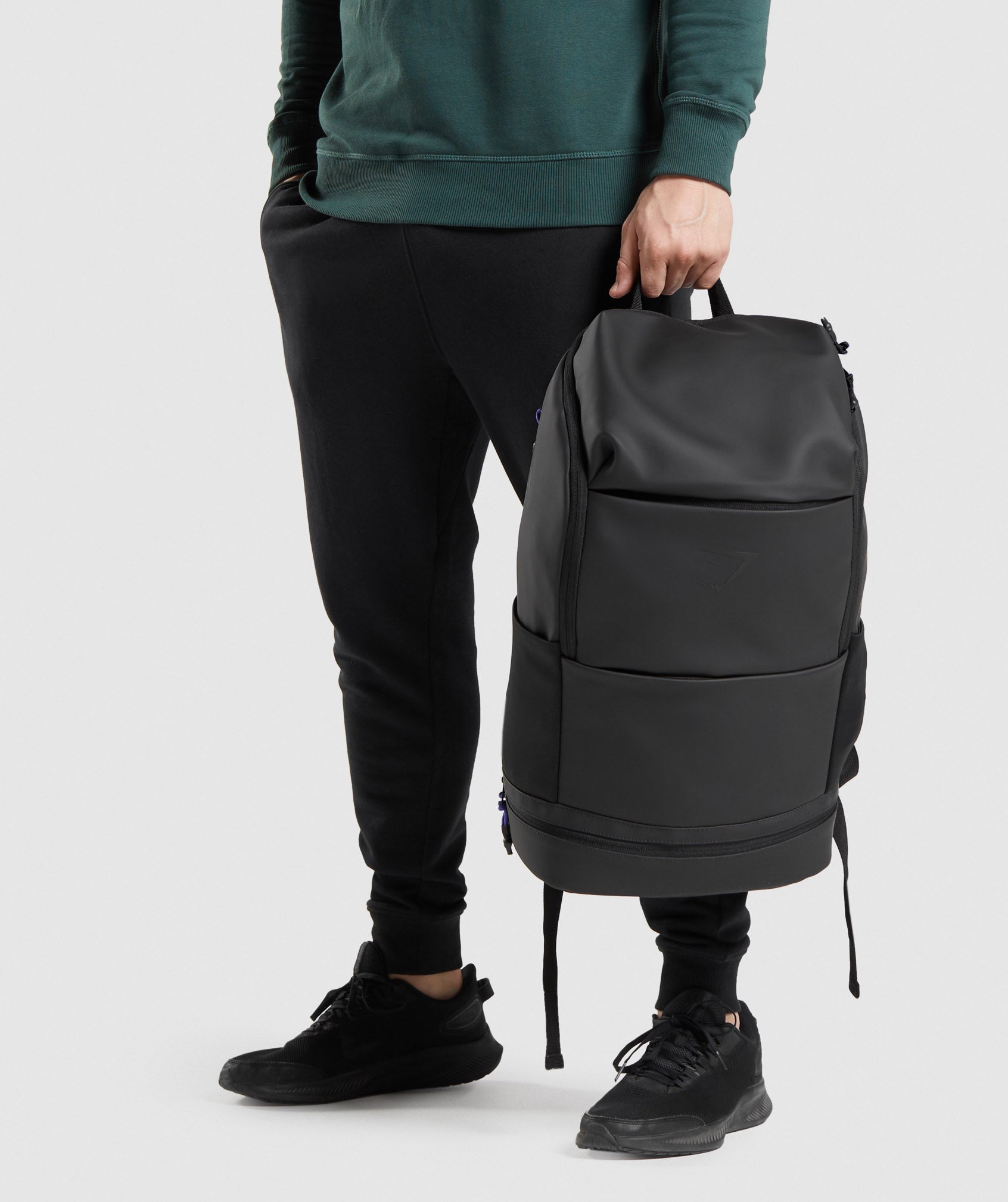 Sleek Backpack in Black