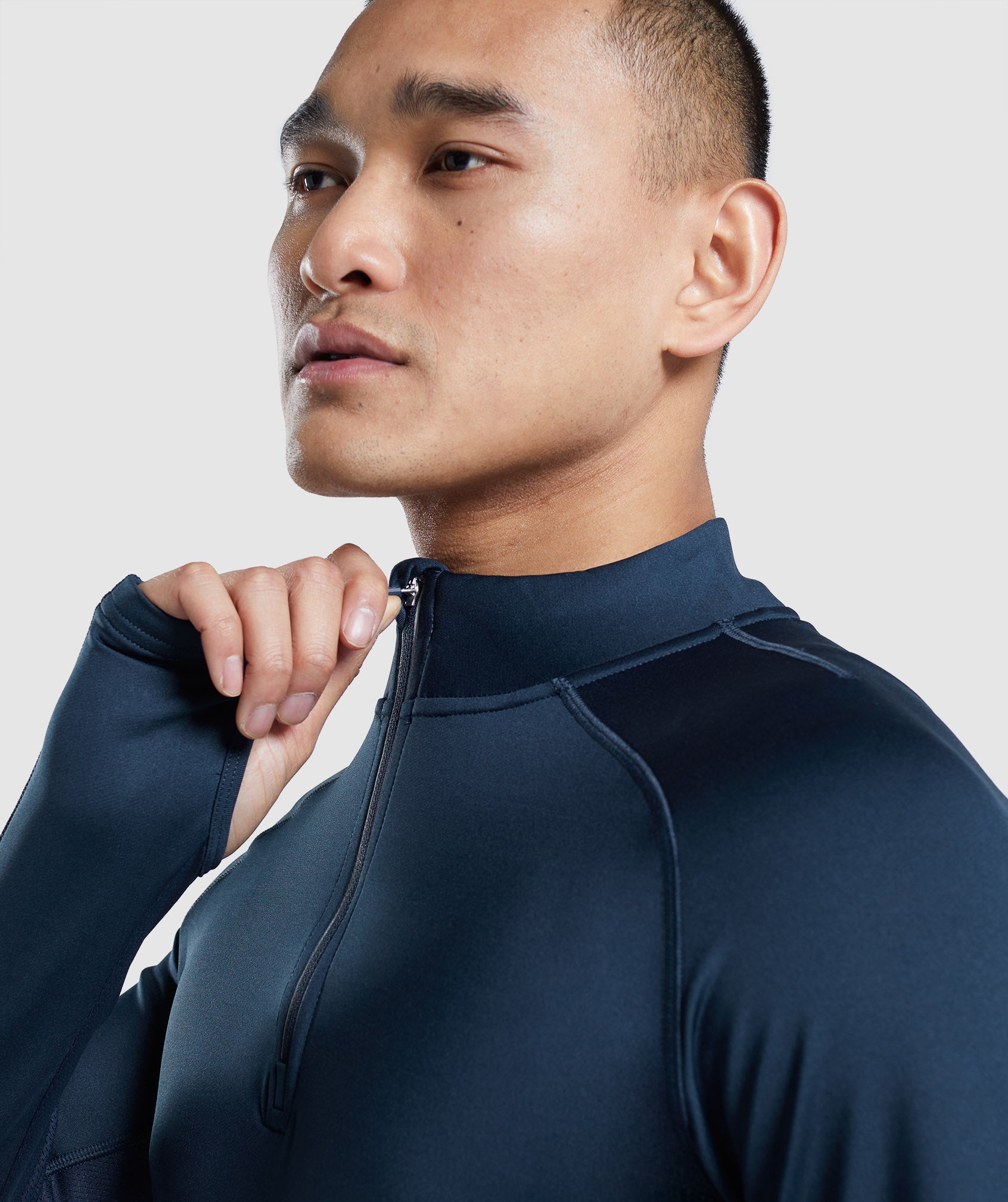 Gymshark Speed Evolve 1/4 Zip - Navy