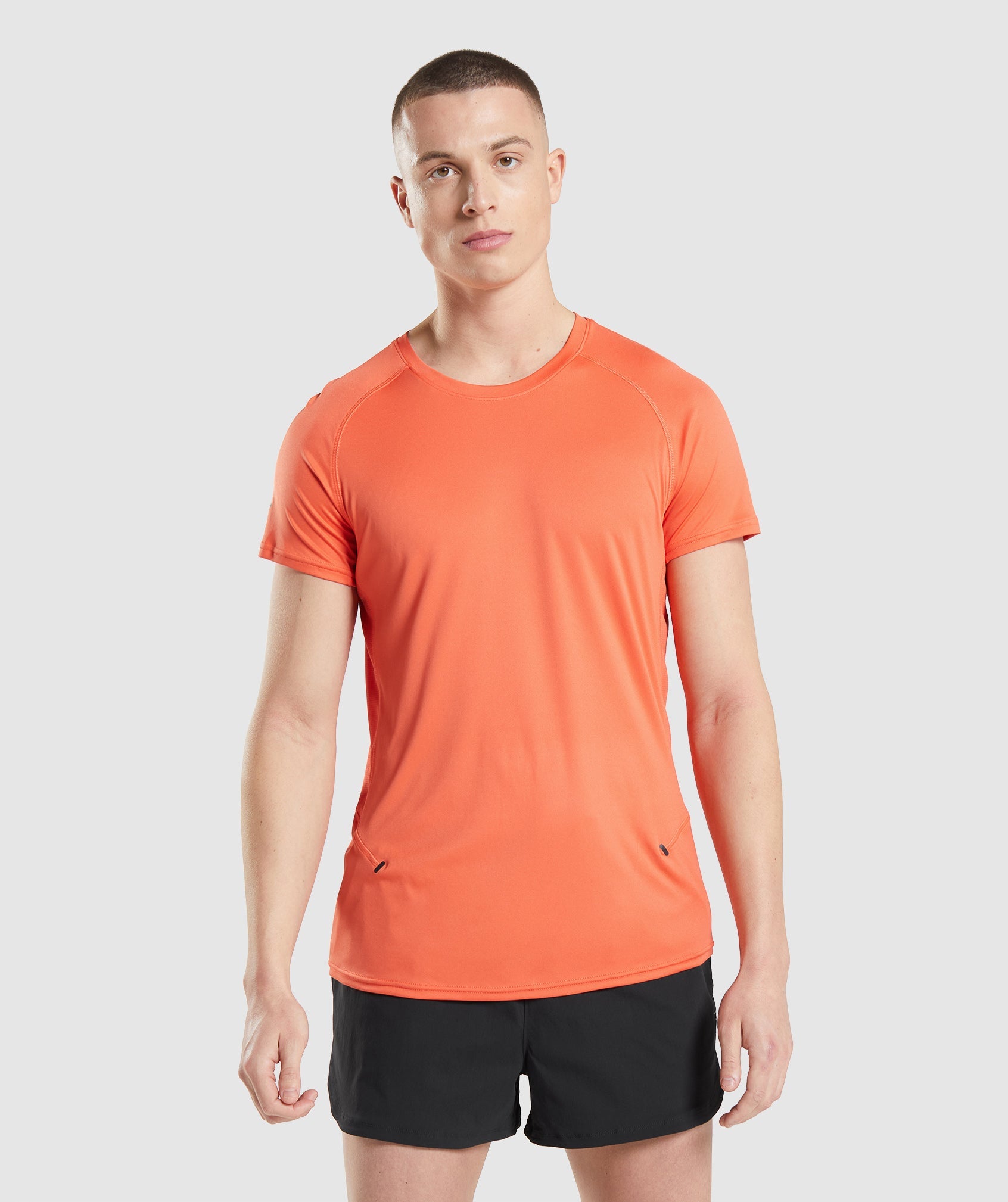 Speed Evolve T-Shirt in Papaya Orange - view 1