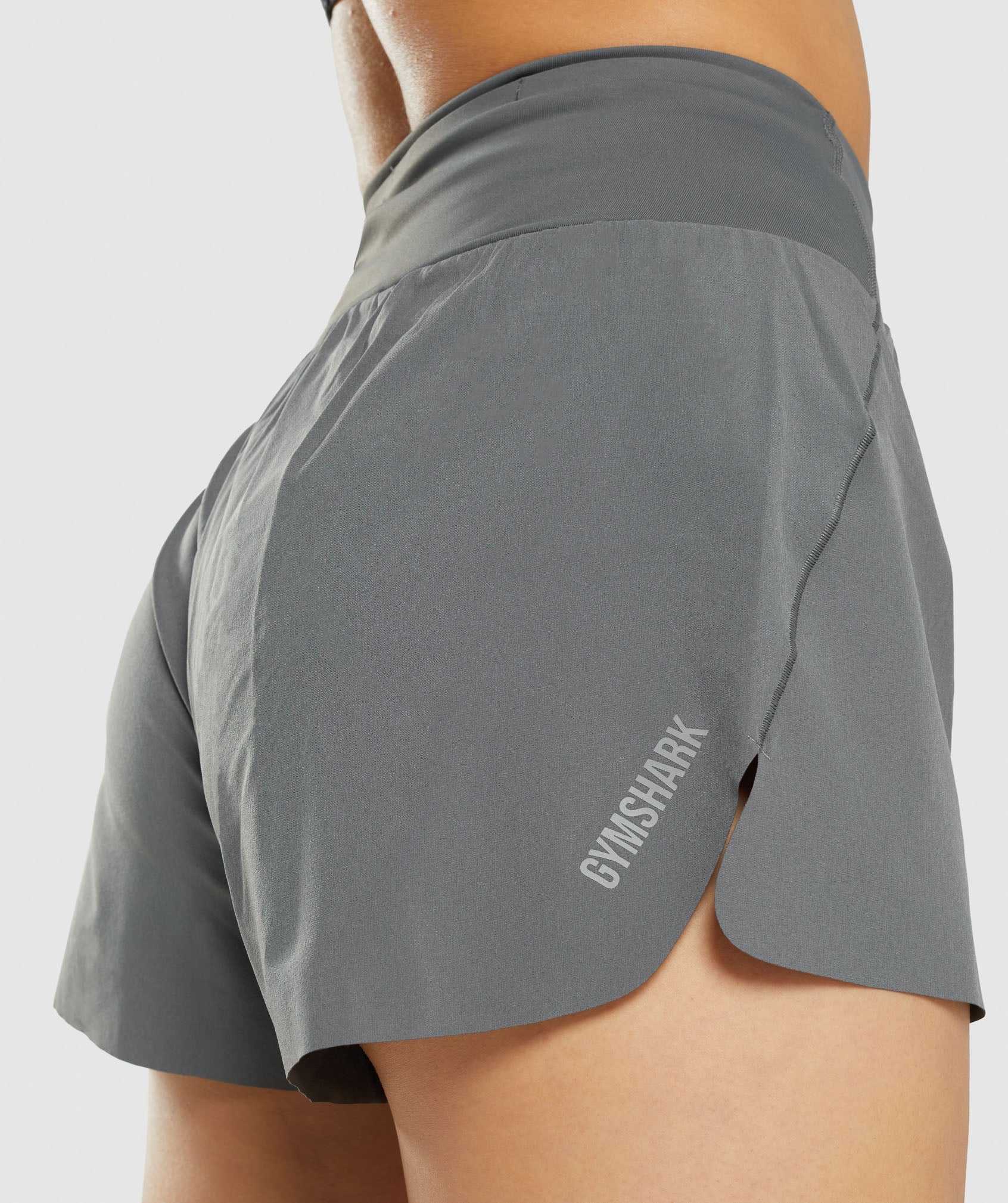 Speed Shorts in Grey - view 7