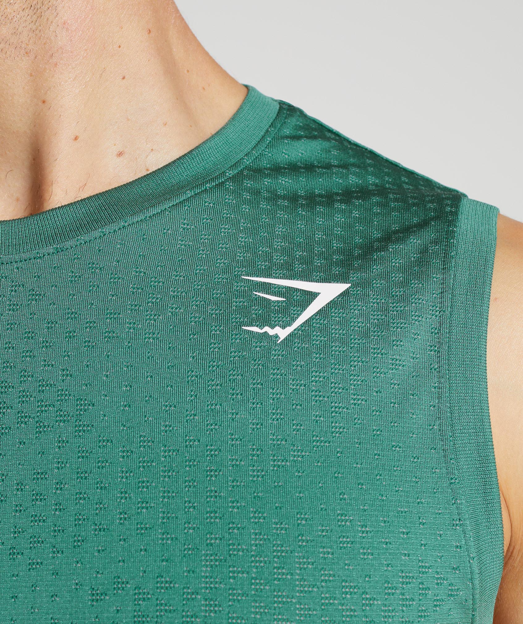 Sport Seamless Tank in Hoya Green/Woodland Green