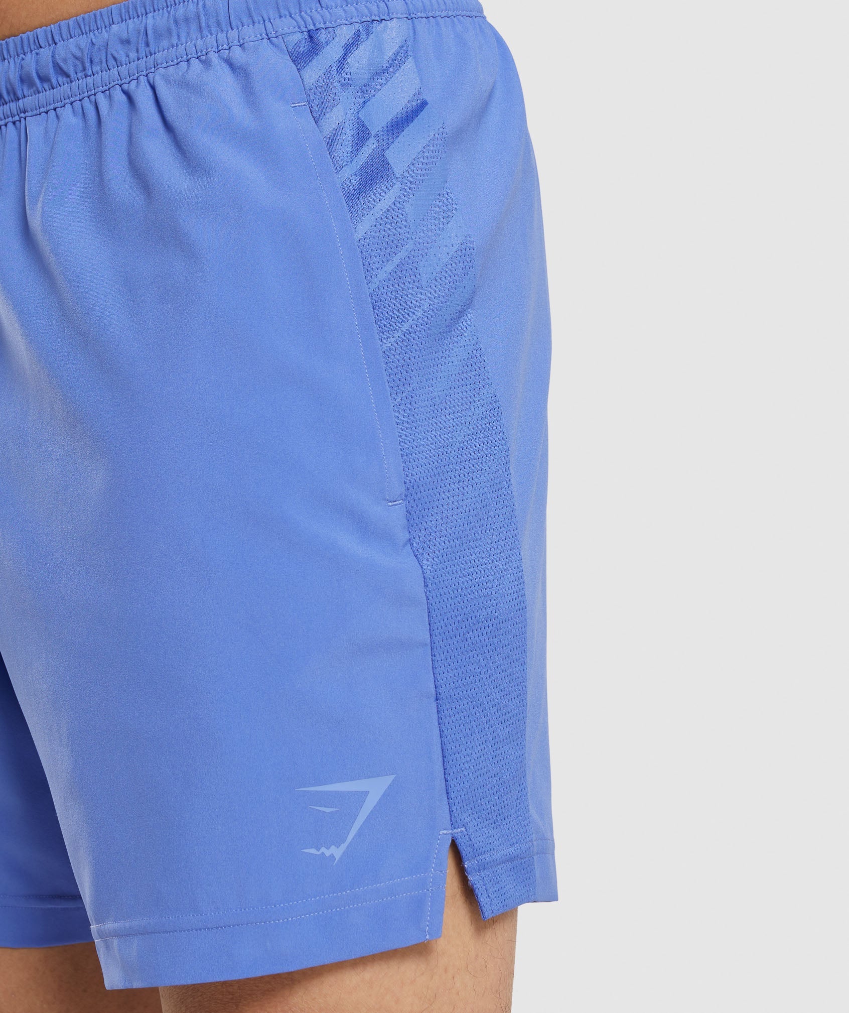 Sport Stripe 7" Shorts in Court Blue