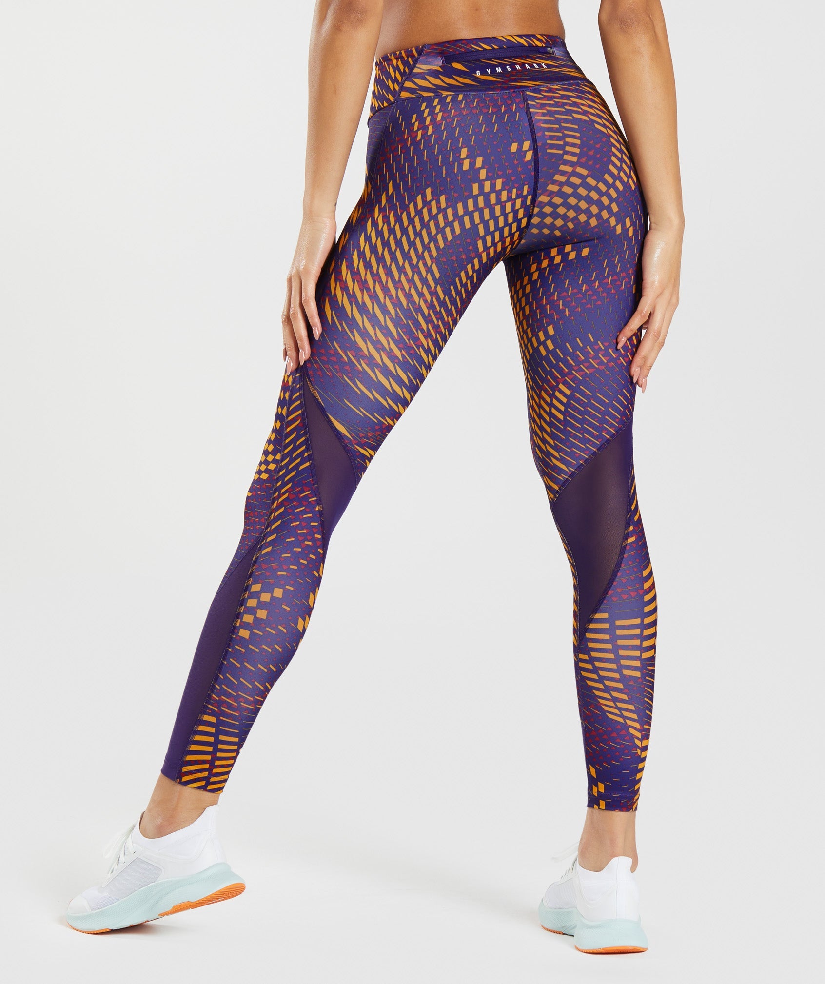 Gymshark Sport Running Leggings - Black Print