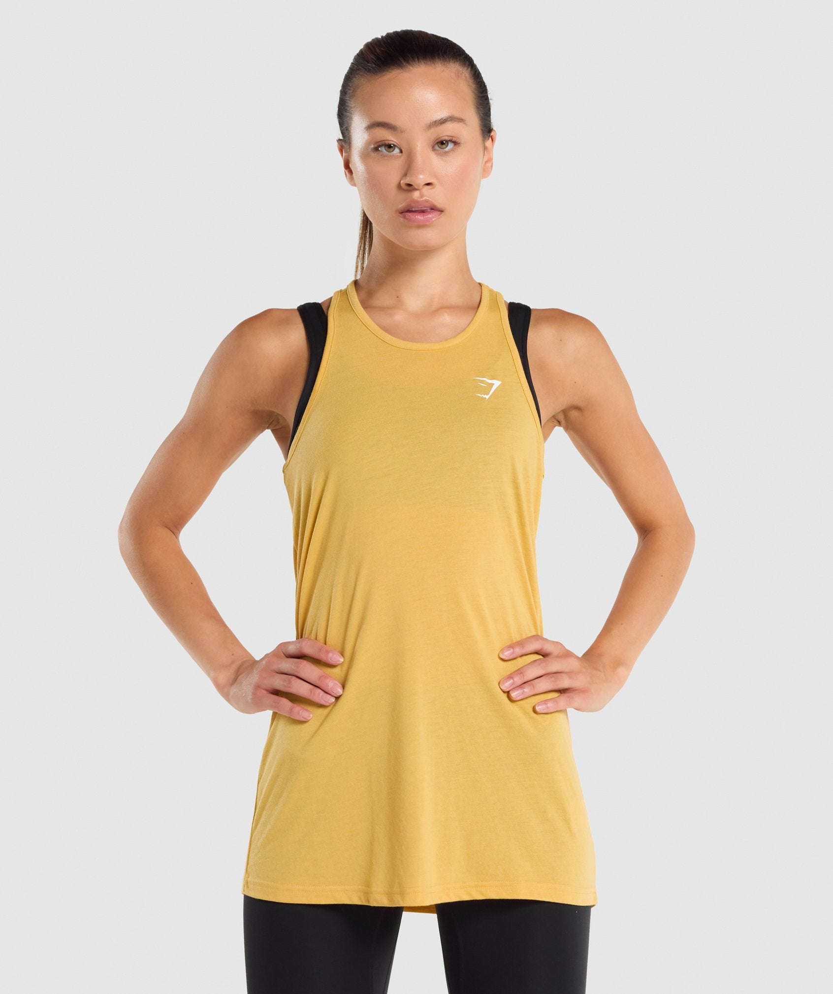 Training Oversized Vest in Yellow - view 1