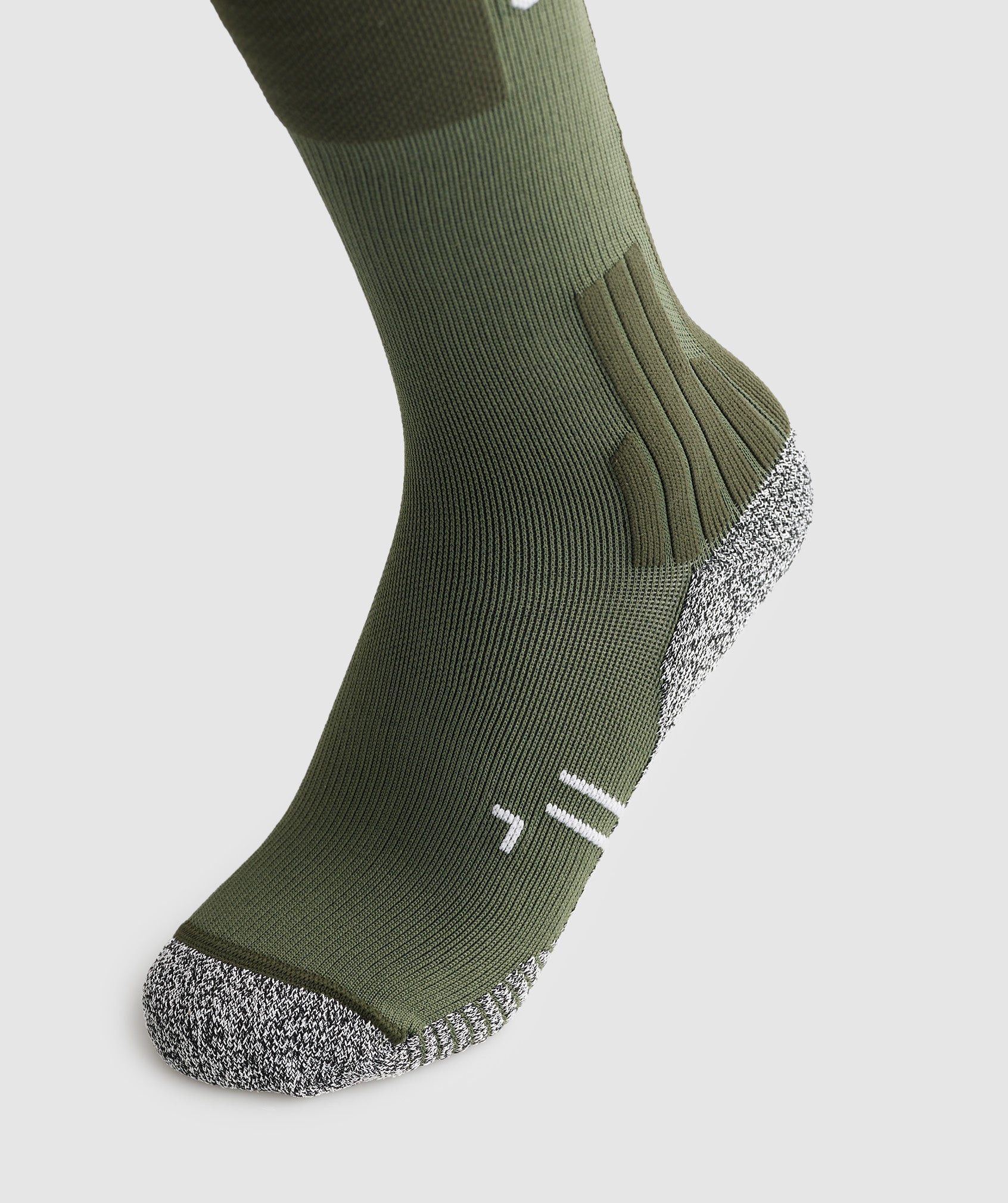 Weightlifting Sock in Olive Green