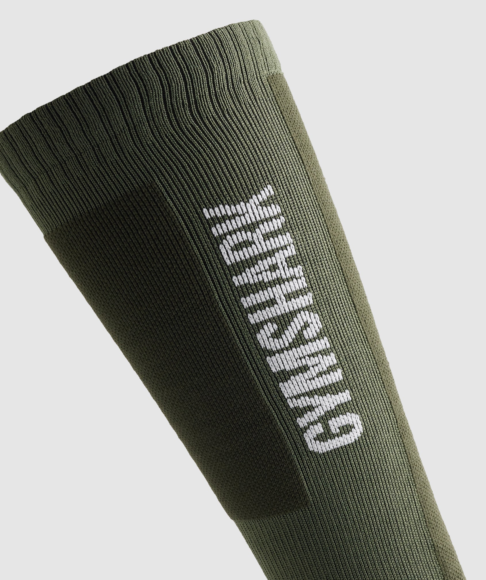 Weightlifting Sock in Olive Green