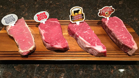 Steak Marbling Chart