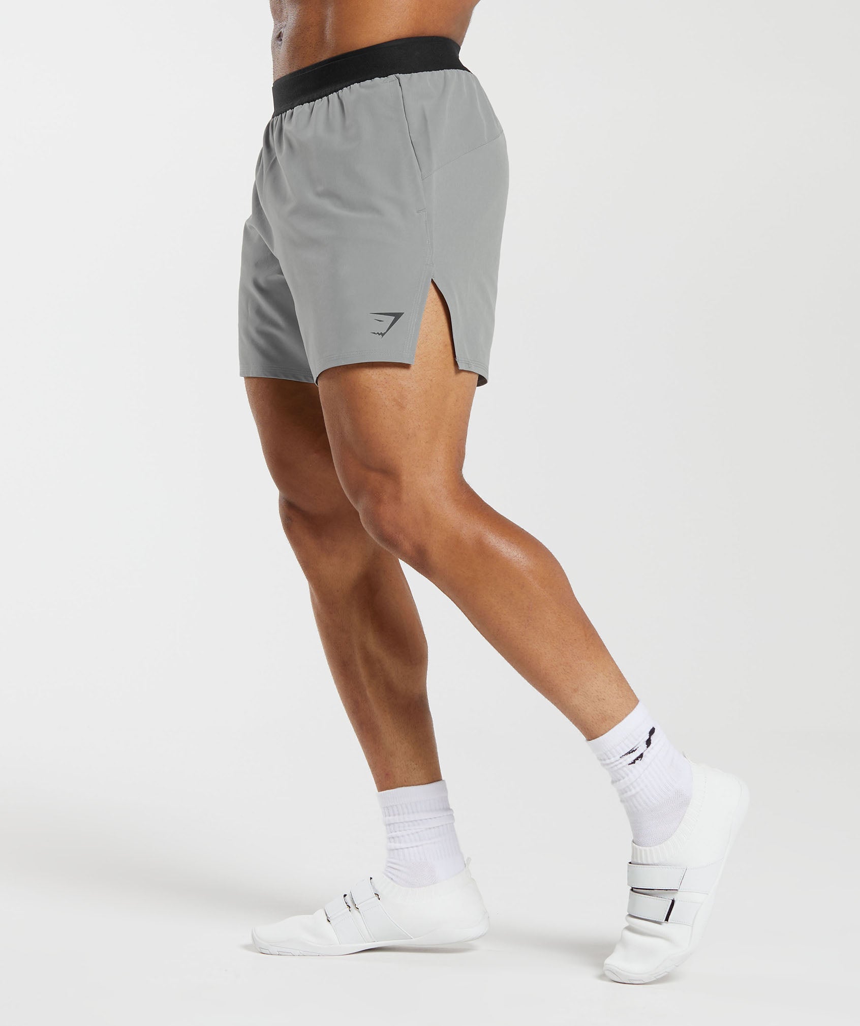 315 Woven Shorts in Smokey Grey - view 3