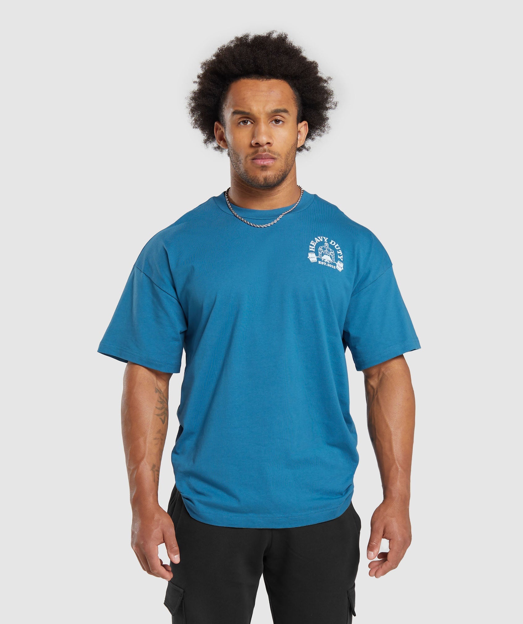 Heavy Duty T-Shirt in Core Blue - view 2