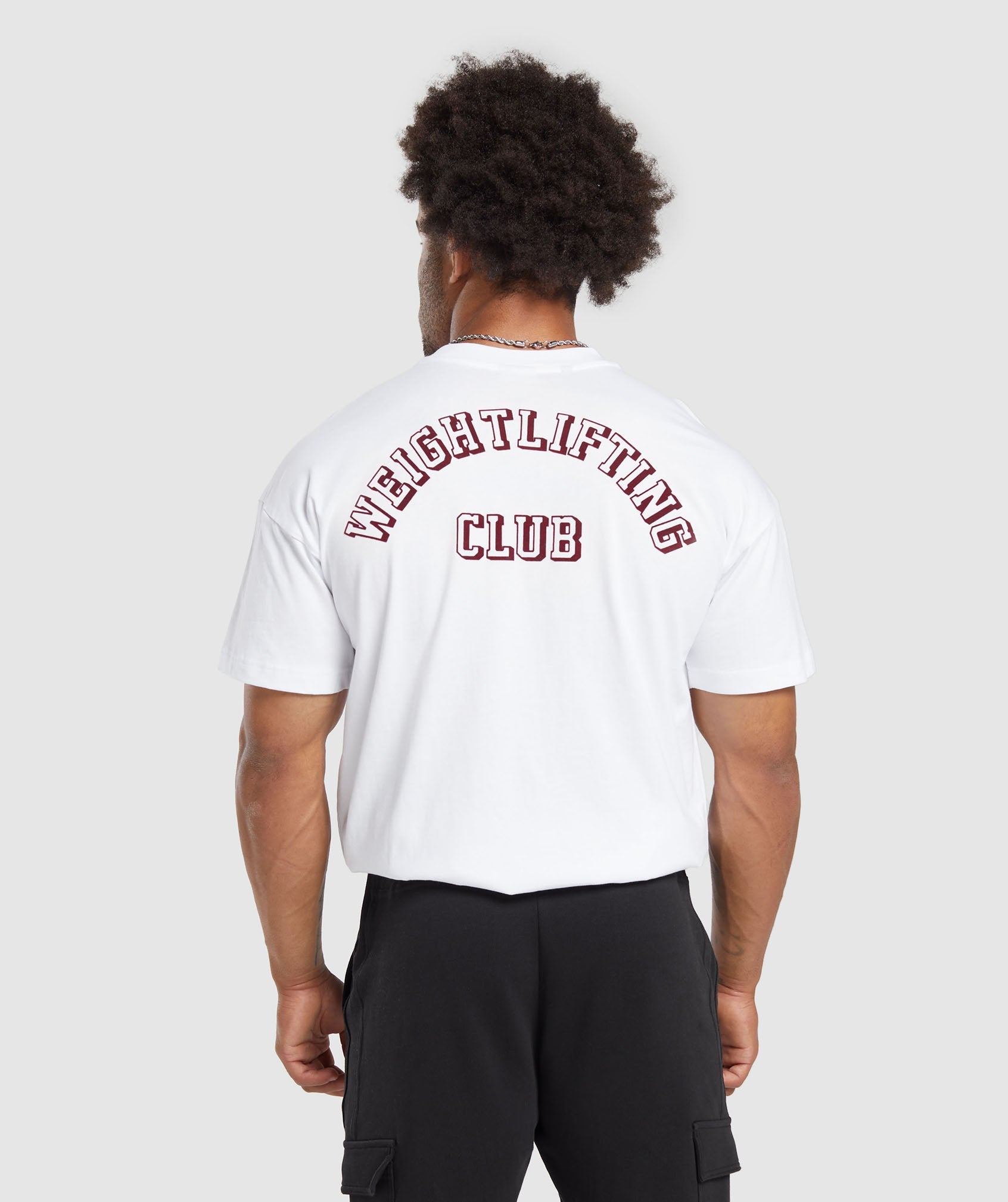 Weightlifting Club T-Shirt in White - view 1