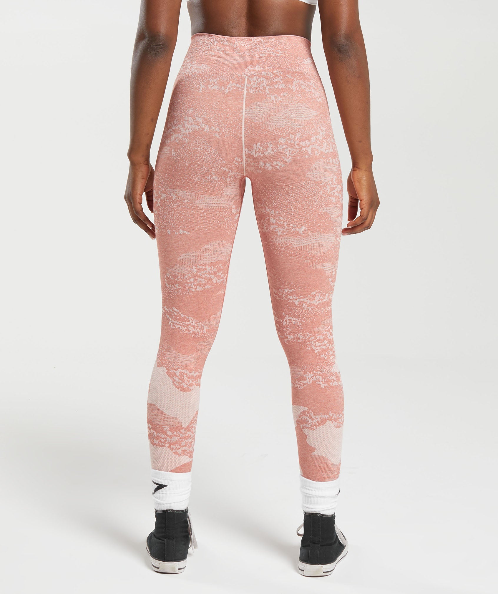 Adapt Camo Seamless Leggings in Misty Pink/Hazy Pink - view 2
