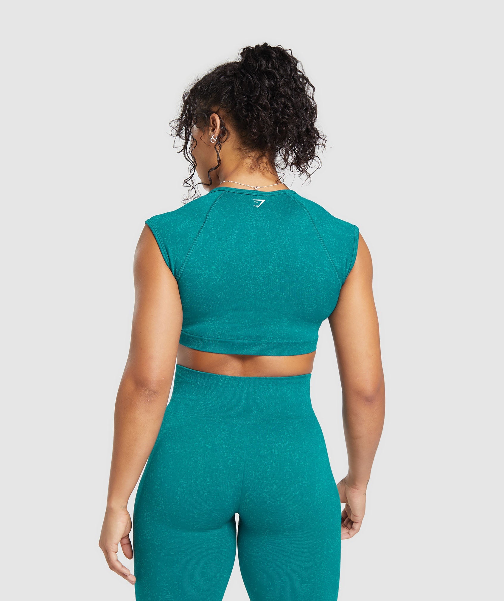 Adapt Fleck Seamless Crop Top