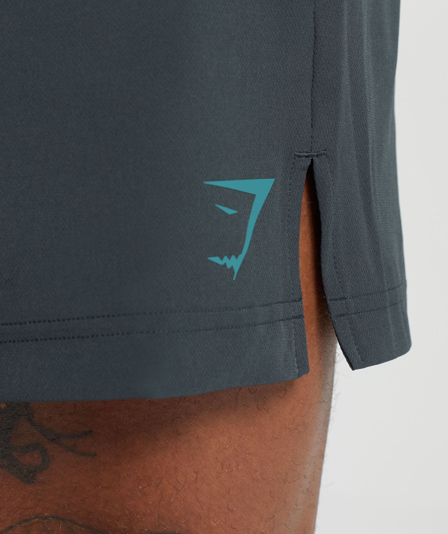 Apex 5" Hybrid Shorts in Darkest Teal - view 6