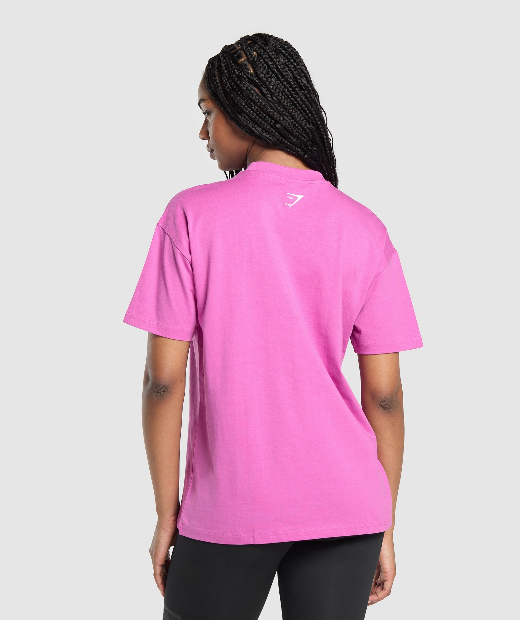 Block Oversized T-Shirt in Shelly Pink - view 2