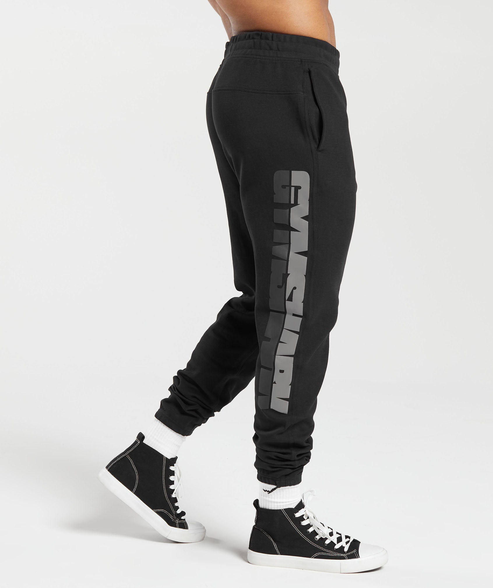 Bold Joggers in Black - view 4
