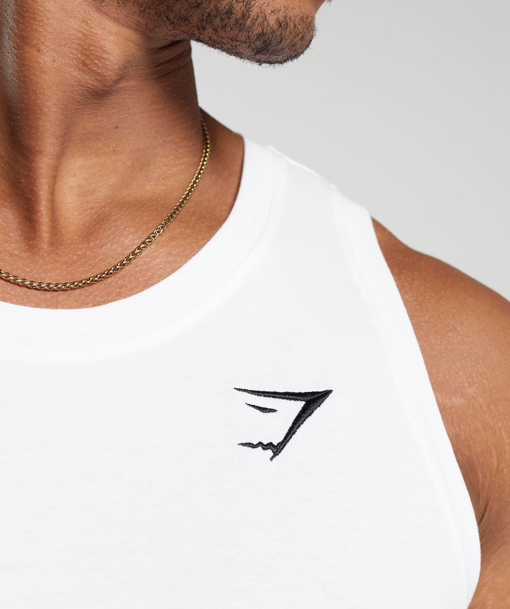 Crest Tank in White - view 5