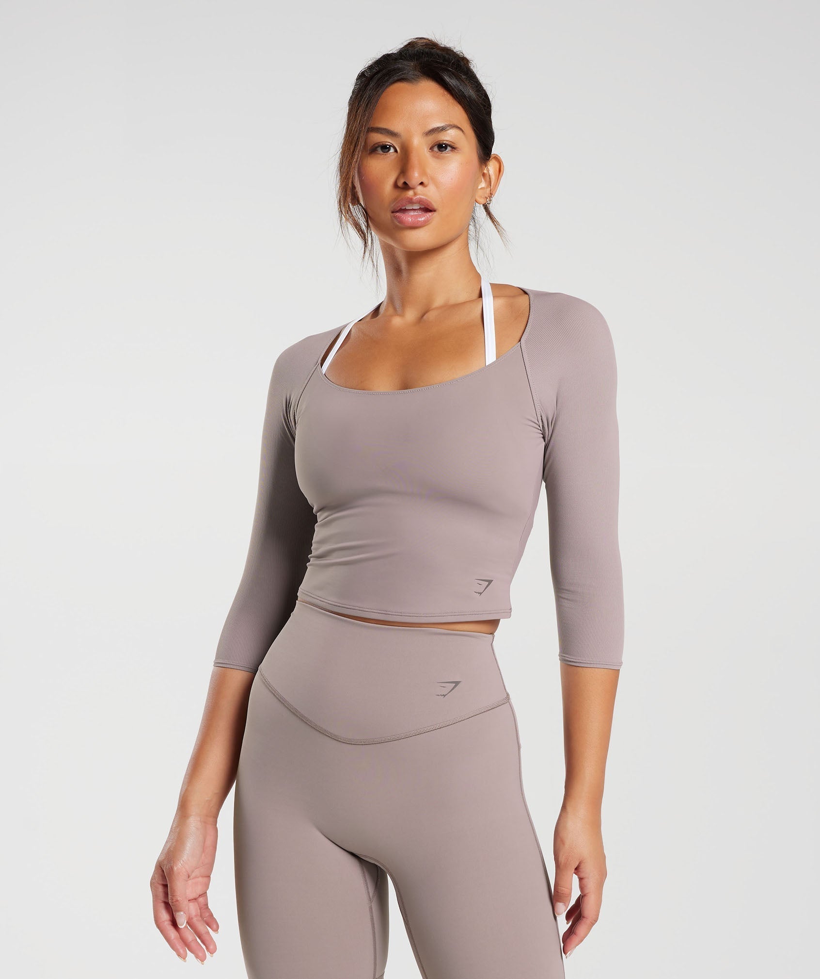 Elevate 3/4 Sleeve Crop Top