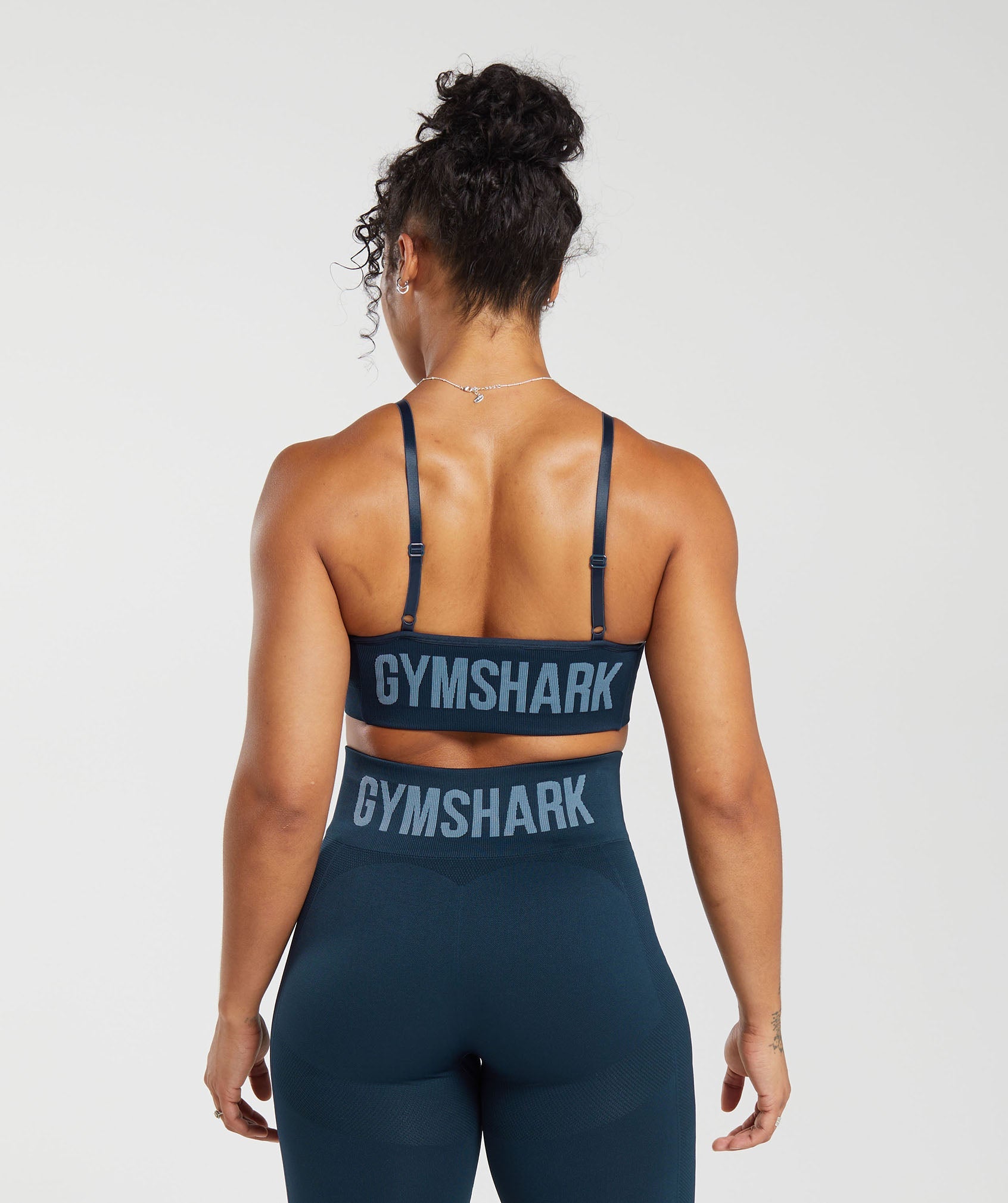 Gymshark Flex Leggings Blue on Mercari  Gymshark flex leggings, Fitness  girls, Gymshark women