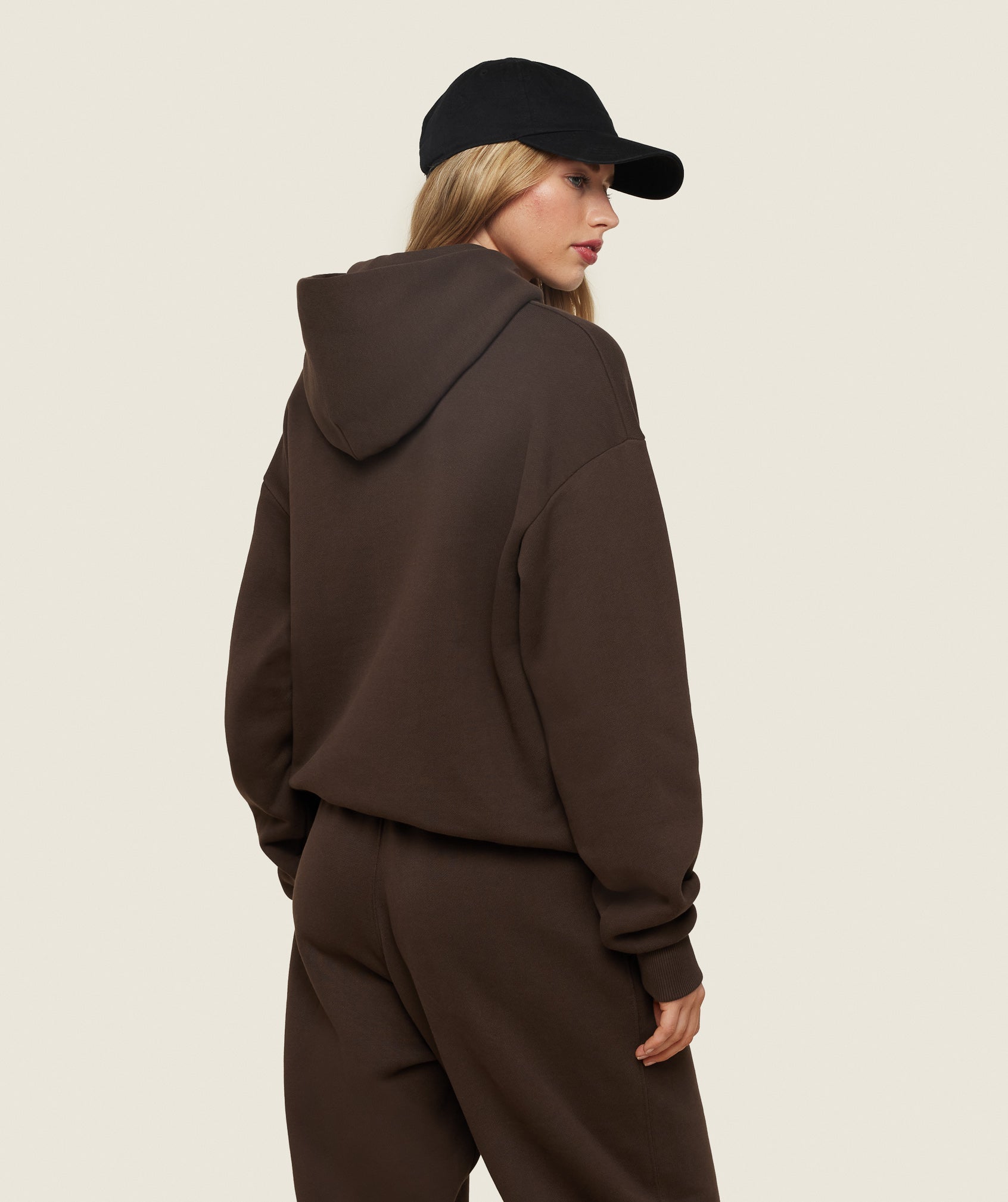 Phys Ed Graphic Hoodie in Archive Brown - view 5