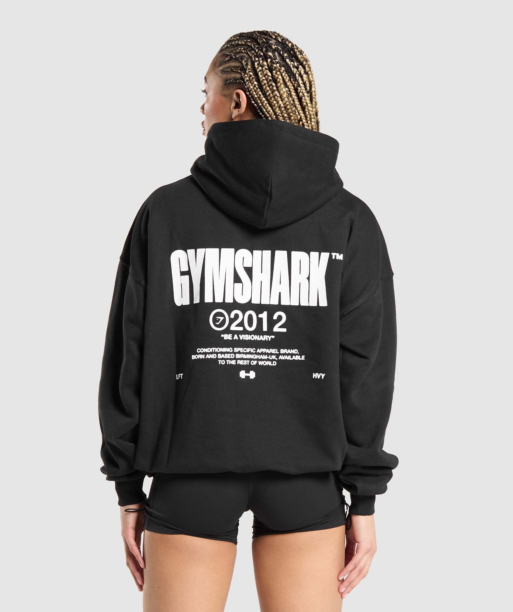 Be a Visionary Oversized Hoodie in Black - view 1