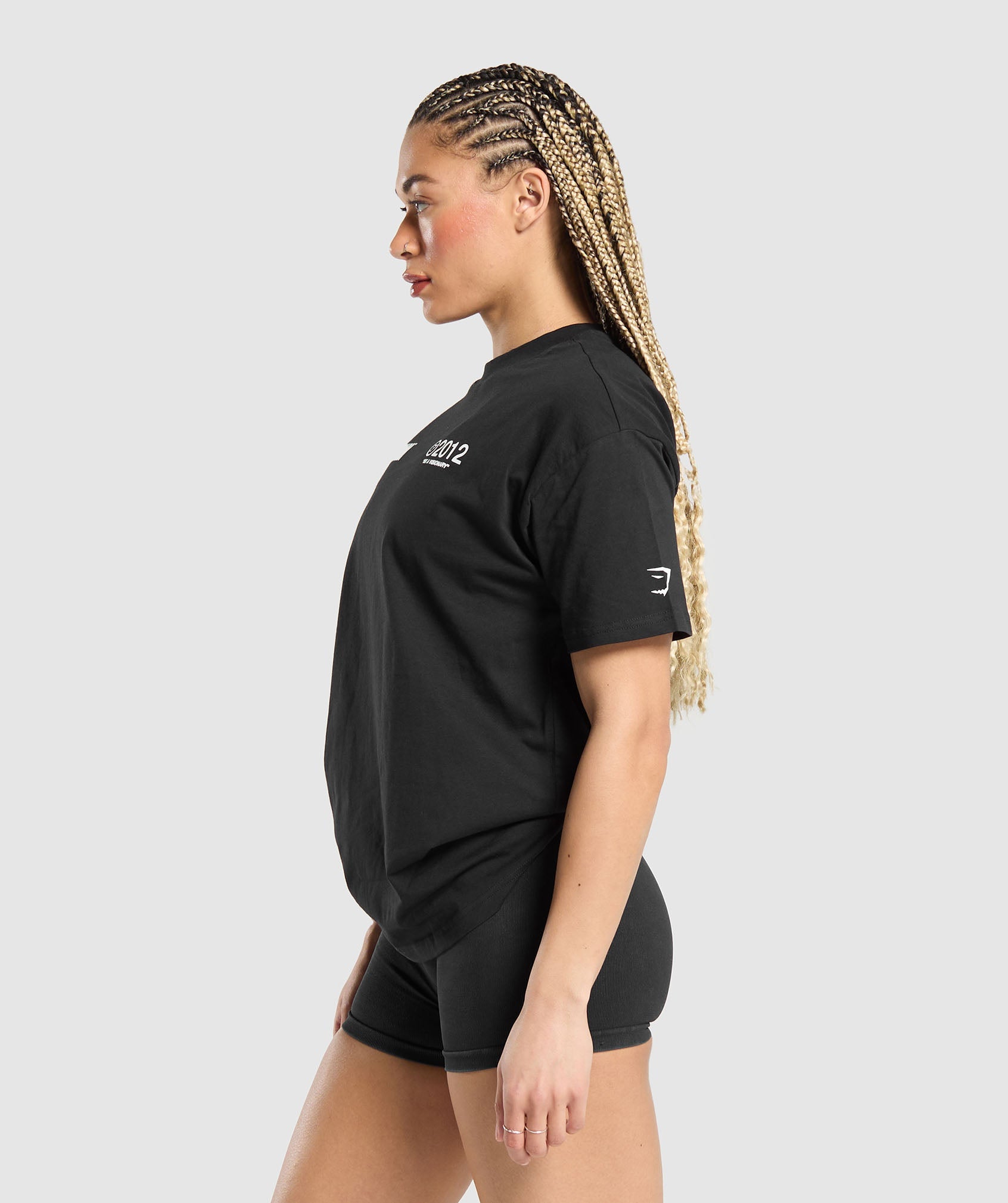 Be a Visionary Oversized T-Shirt in Black - view 3