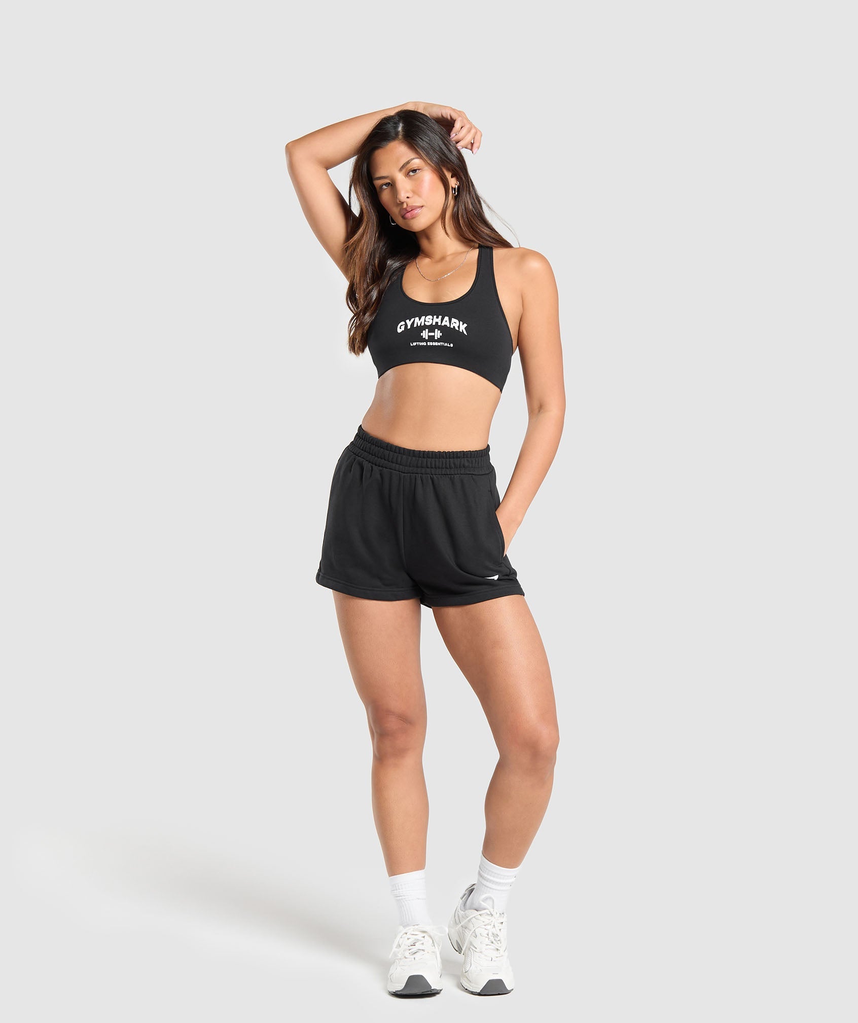 Team GS Bralette in Black - view 4