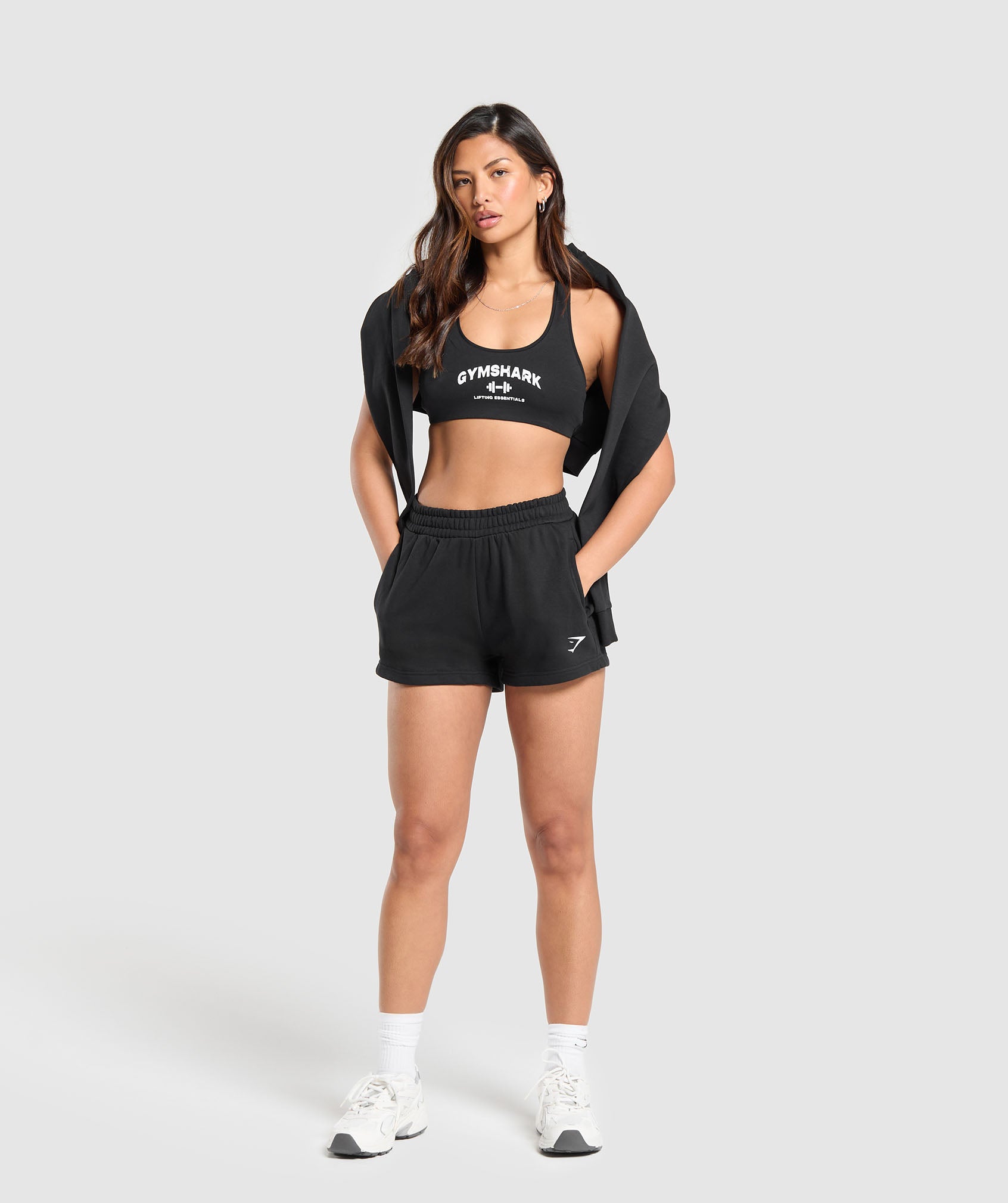 Team GS Shorts in Black - view 4