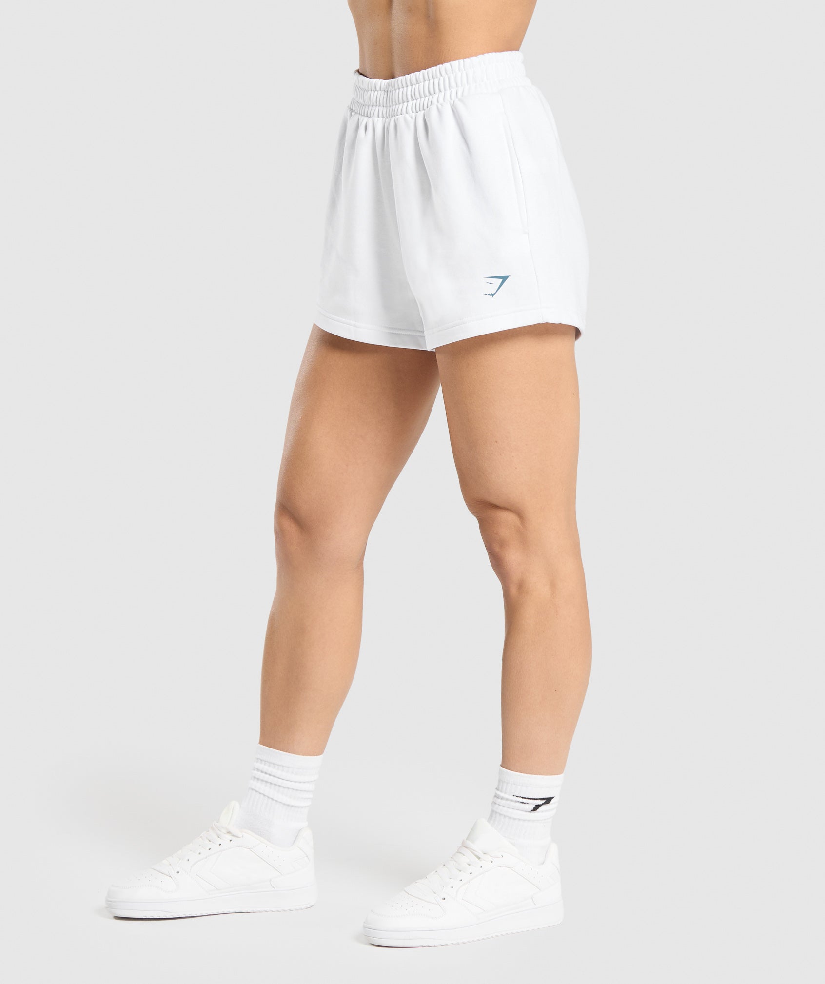 Team GS Shorts in White - view 3