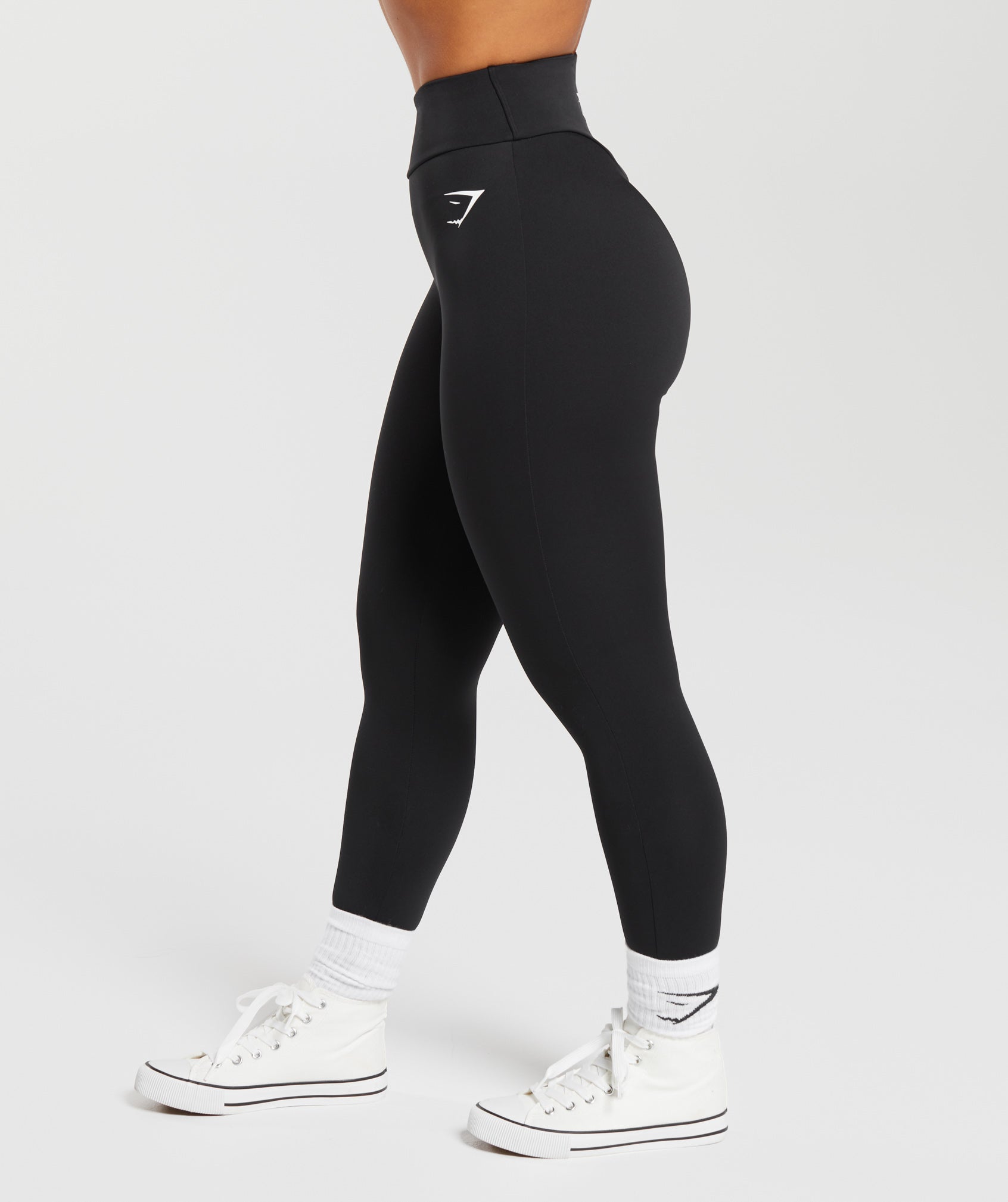 GS Power Regular Leggings in Black - view 3