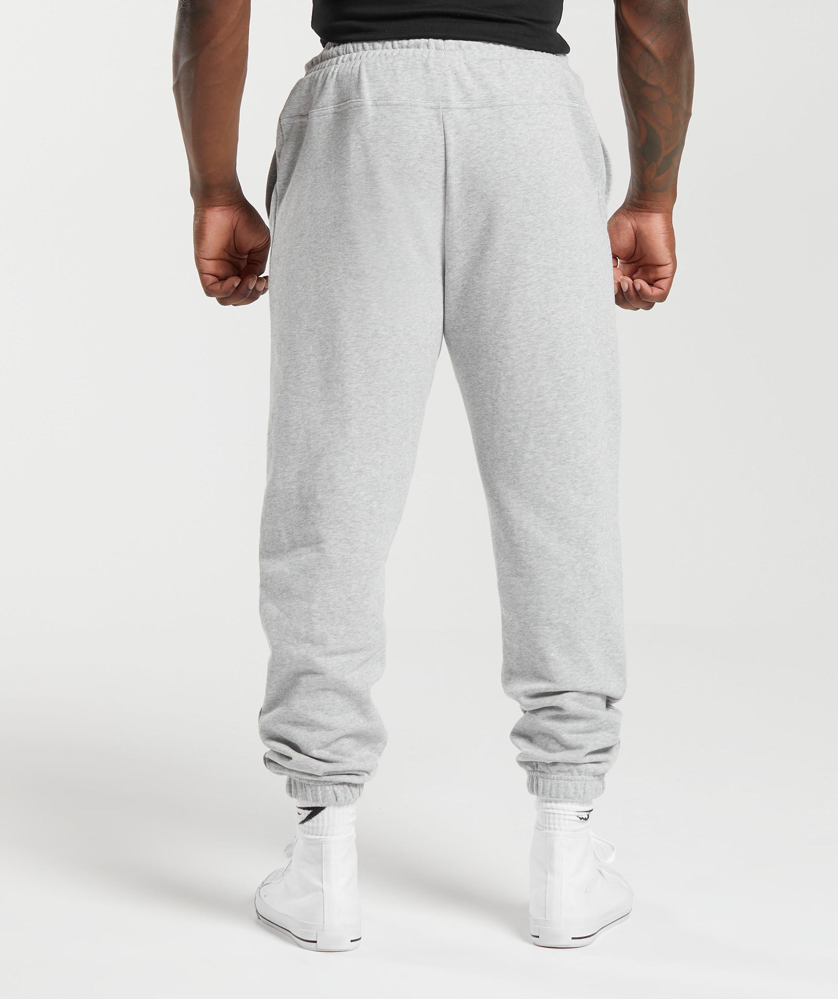 Global Lifting Oversized Joggers in Grey - view 2
