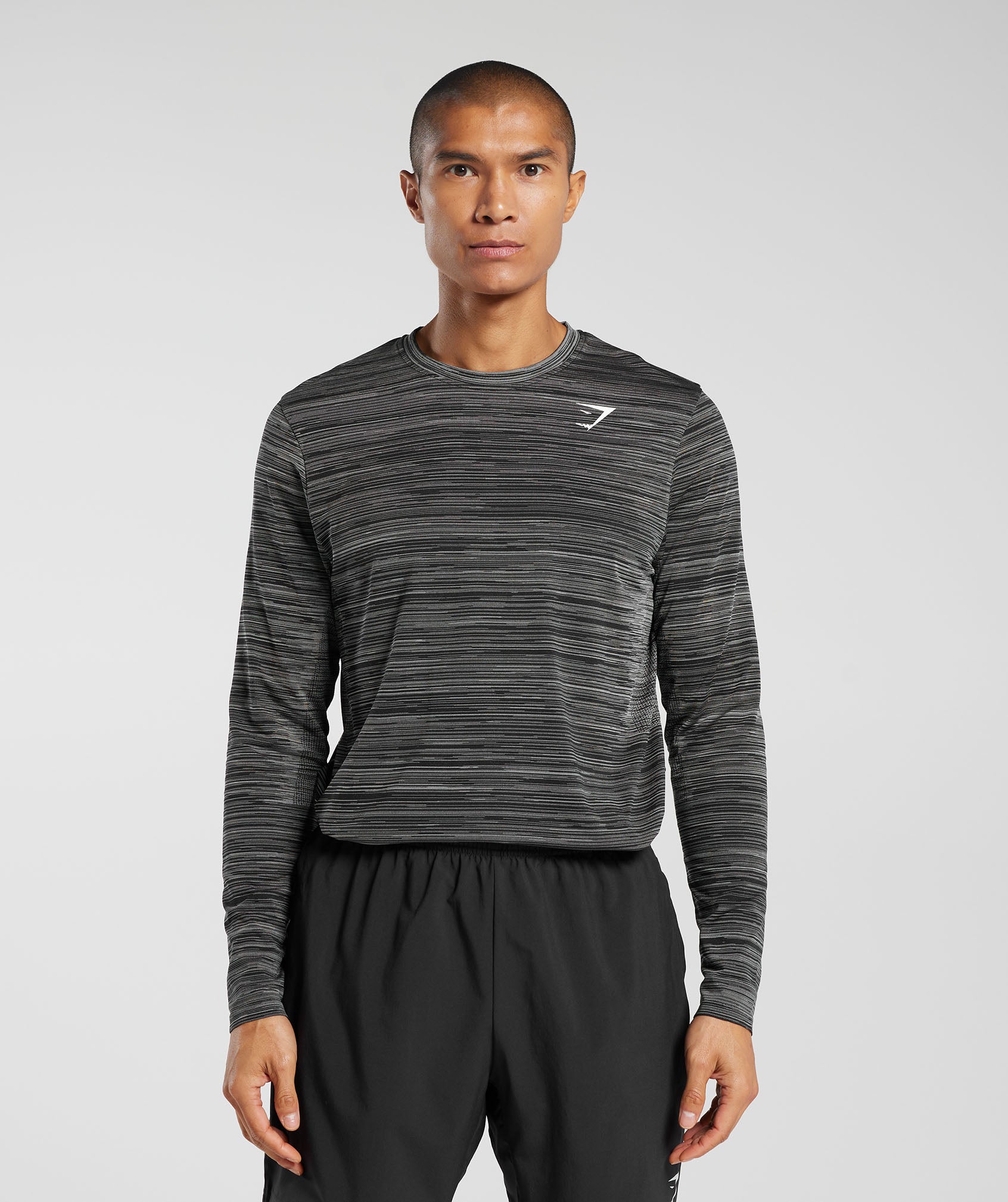 Heather Seamless Long Sleeve T-Shirt