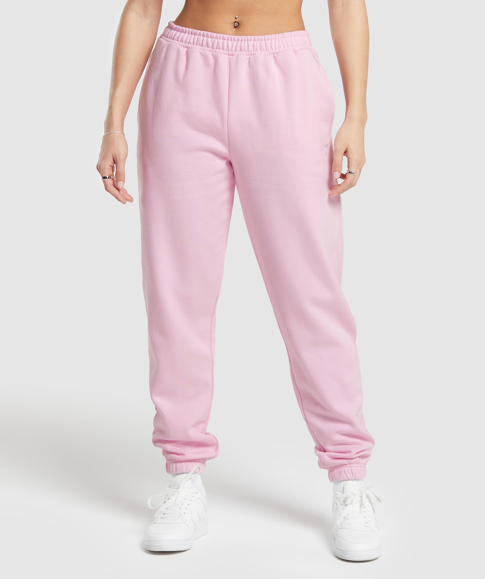 Heavy Flex Graphic Jogger in Dolly Pink - view 2