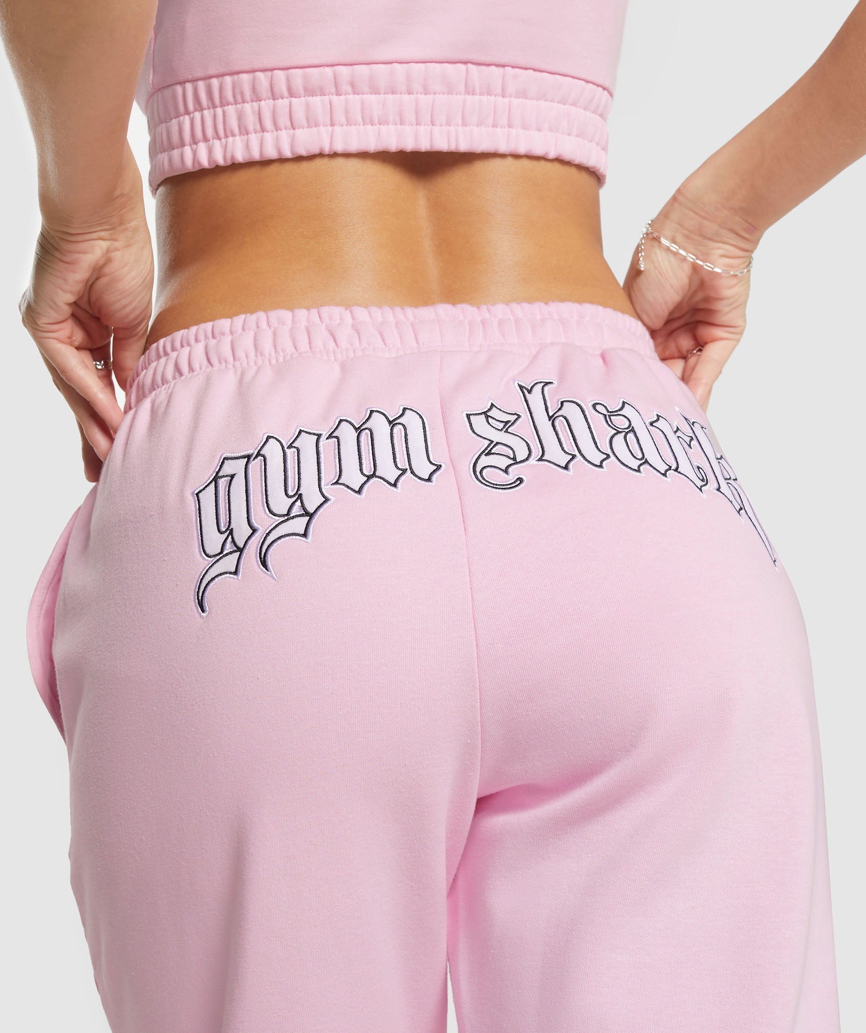 Heavy Flex Graphic Jogger in Dolly Pink - view 6