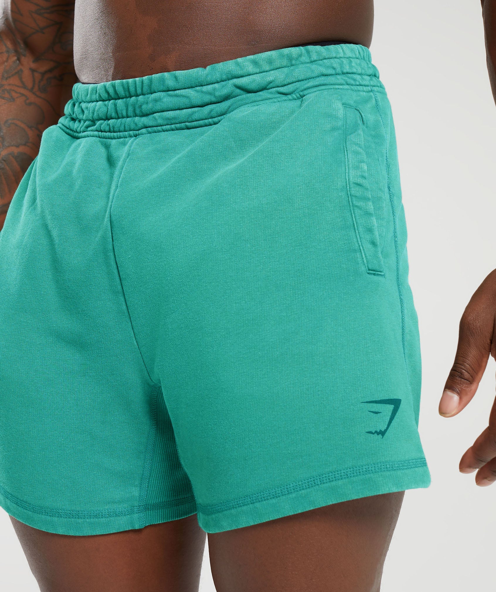 Heritage 5" Shorts in Capri Blue - view 5