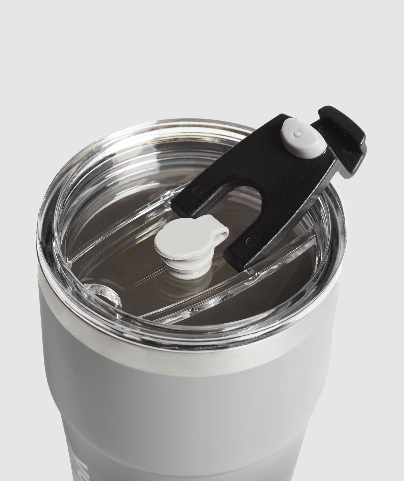 Insulated Straw Cup in Smokey Grey/Black - view 2