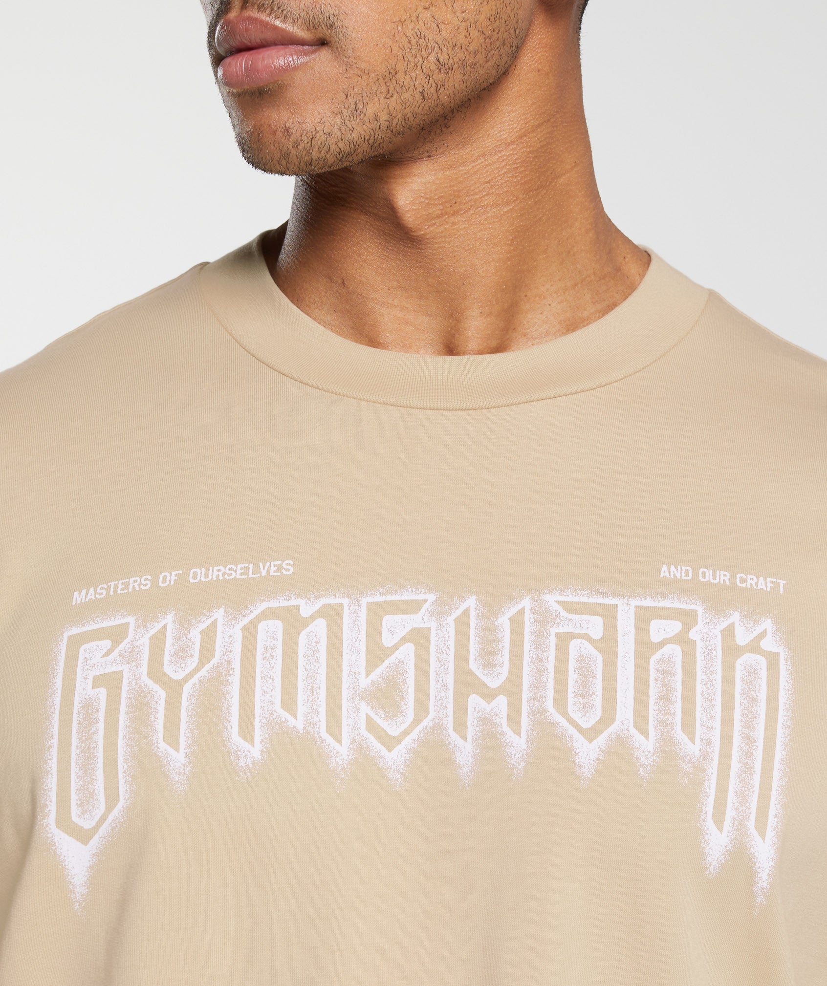 Masters of Our Craft Long Sleeve T-Shirt in Vanilla Beige - view 6