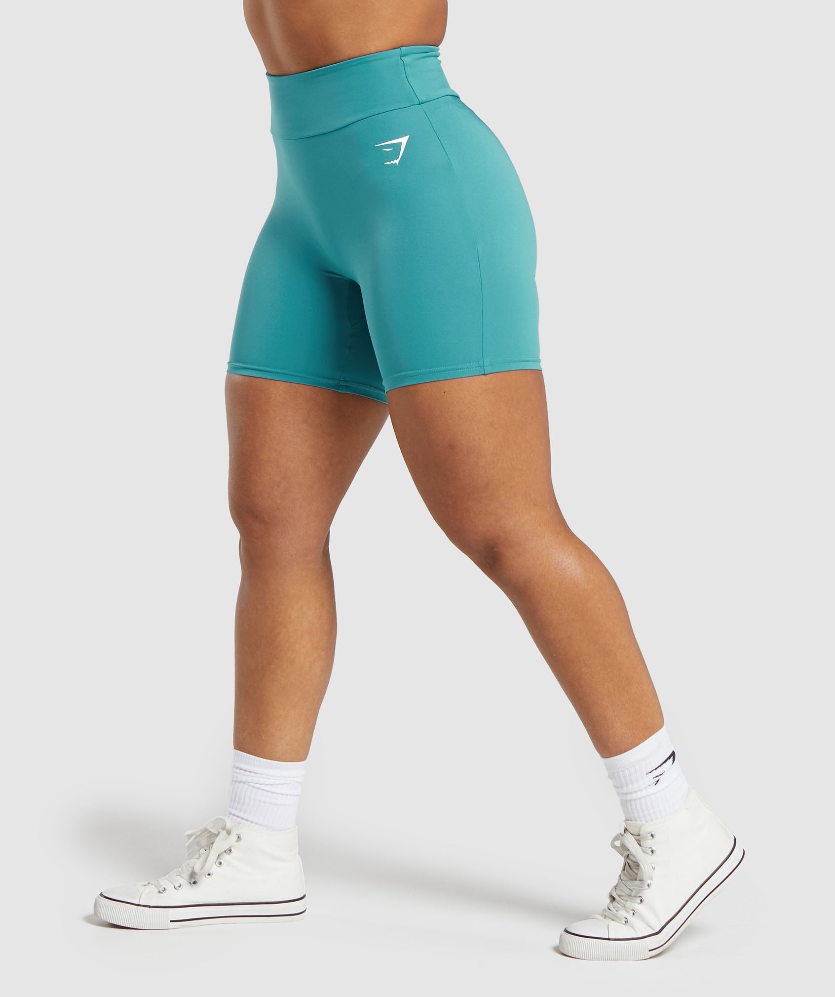 GS Power Tight Shorts in Bondi Teal - view 3