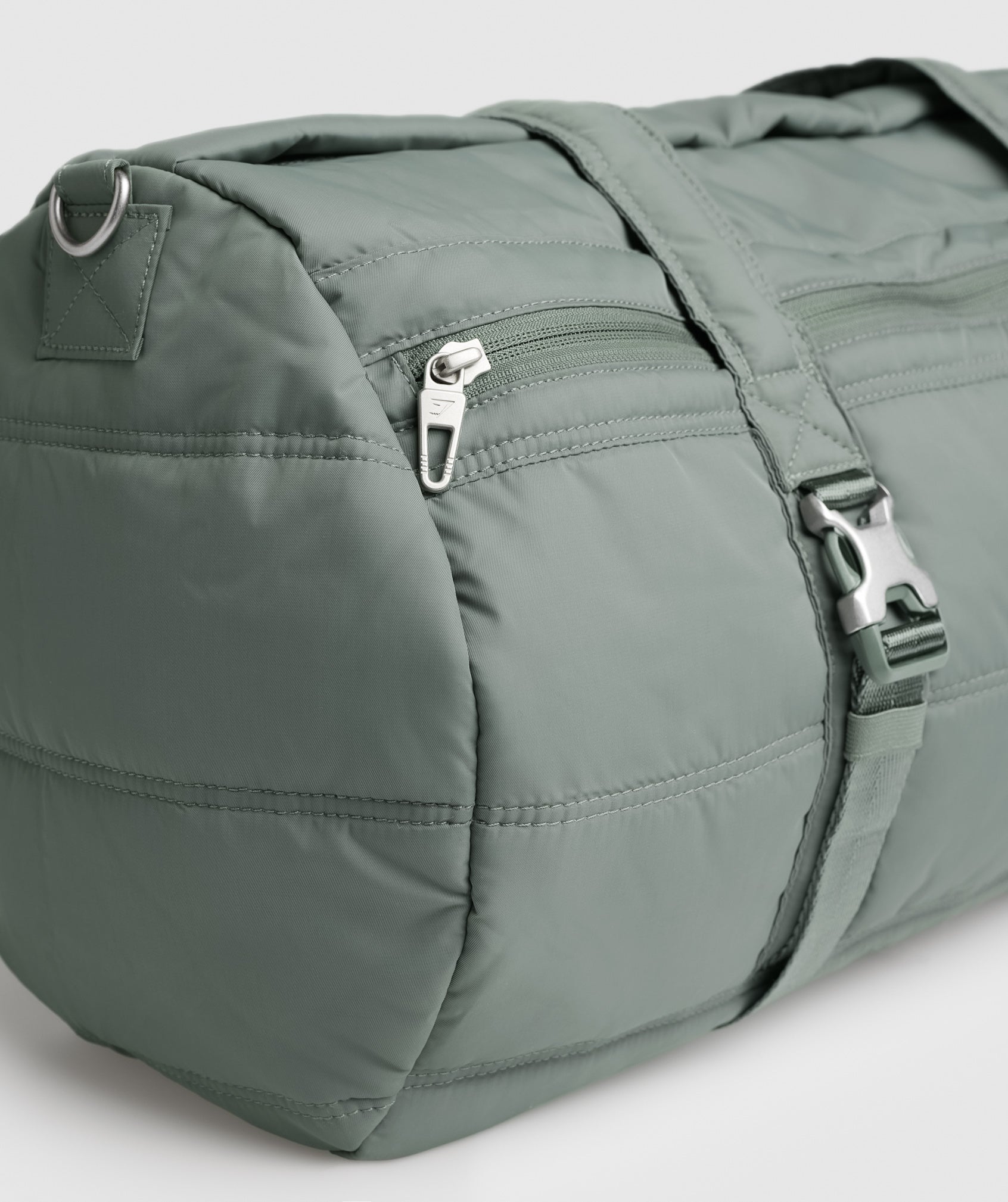 Premium Lifestyle Barrel Bag in Dusk Green - view 2