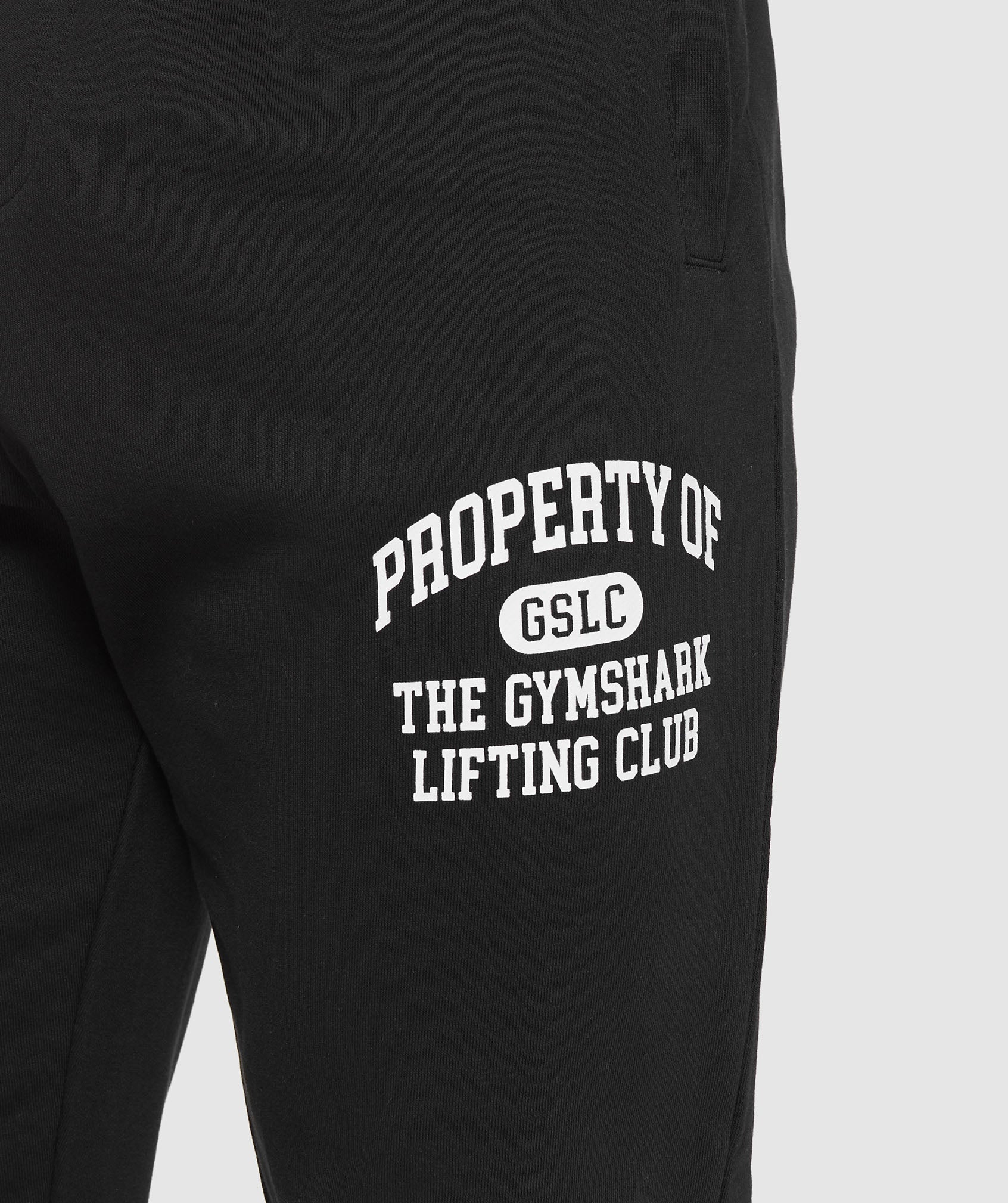 Property Of Joggers in Black - view 5