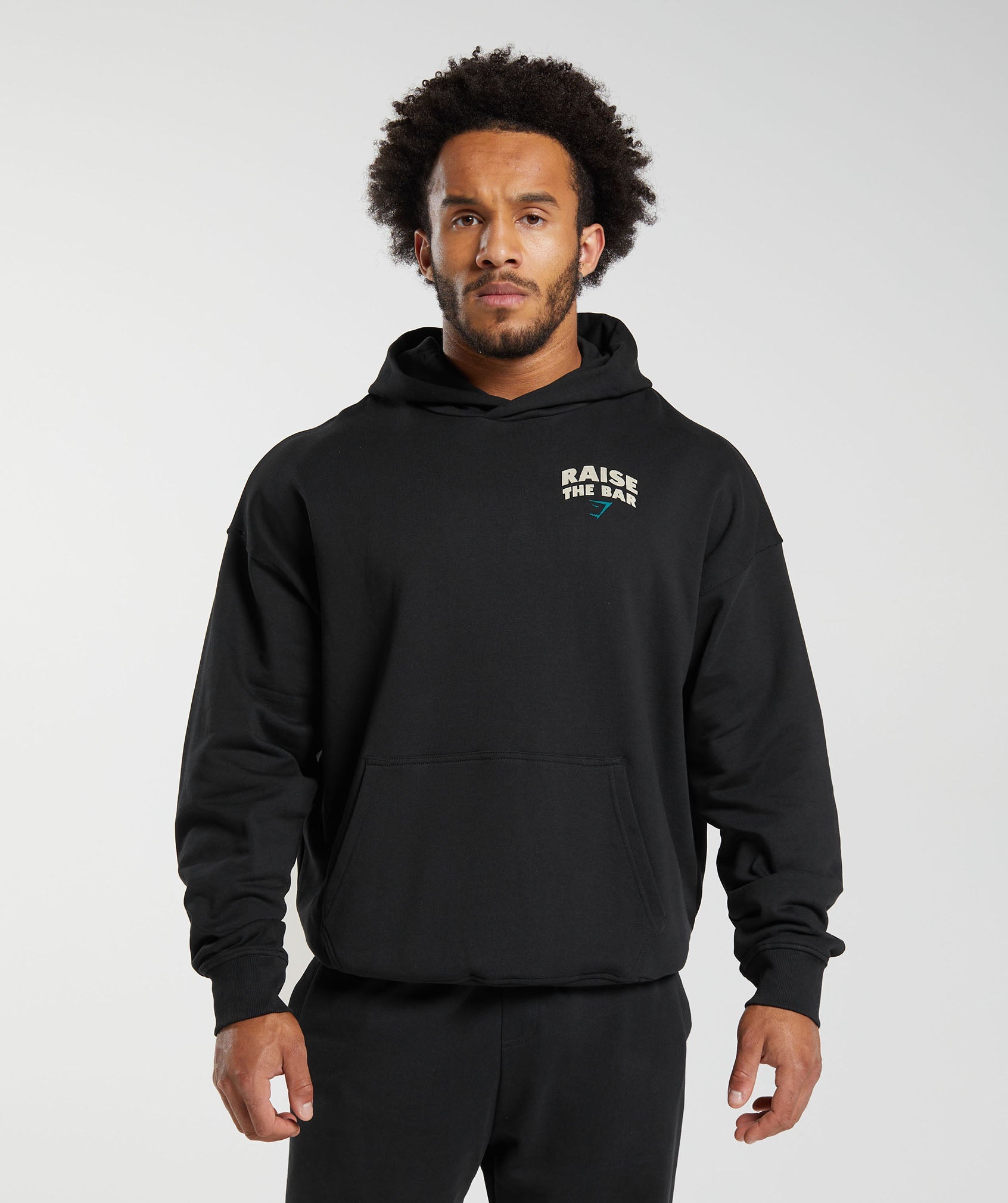 Raise the Bar Hoodie in Black - view 2