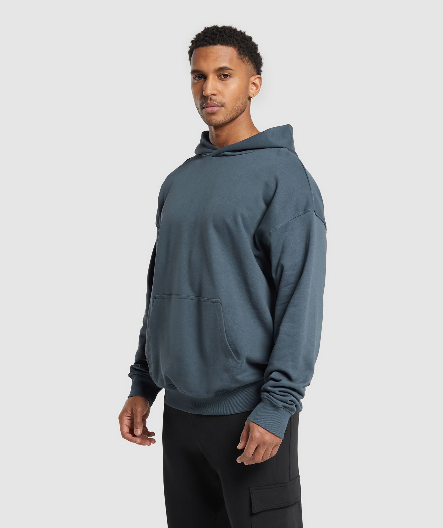 Rest Day Essentials Hoodie in Titanium Blue - view 2