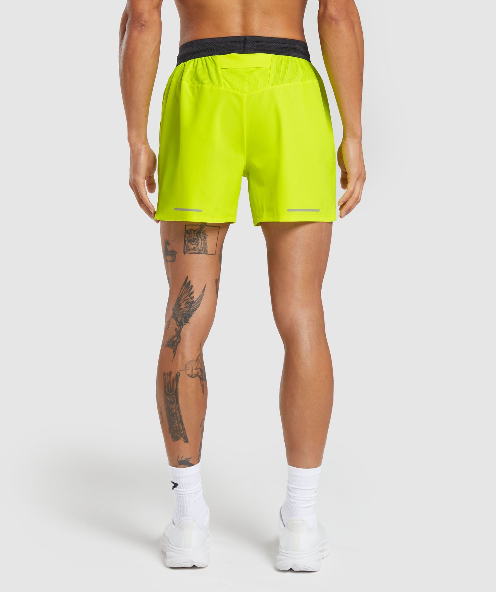 Speed 5" Shorts in Fluo Speed Green - view 2