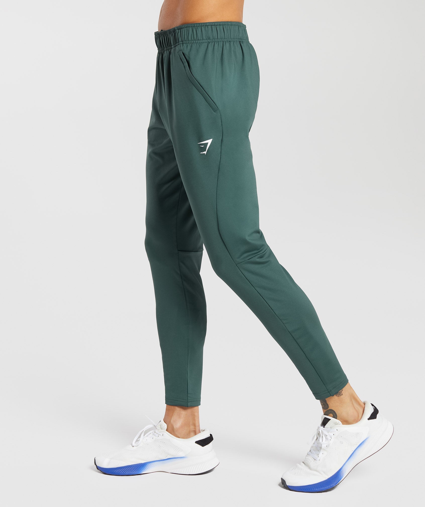 Sport Joggers in Fog  Green - view 3