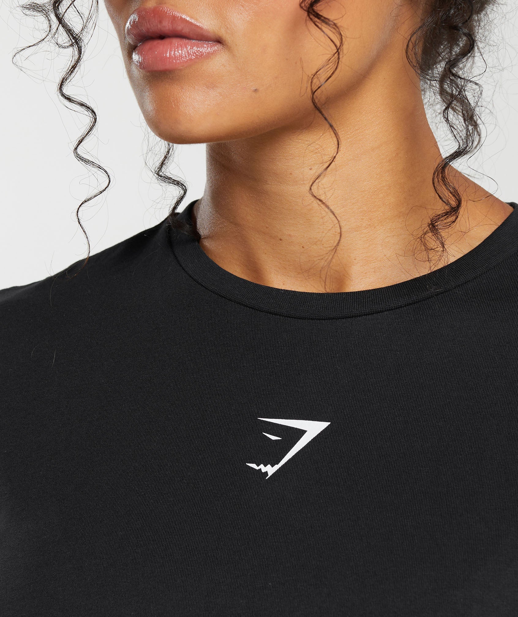 Strength & Conditioning Crop Top in Black - view 5