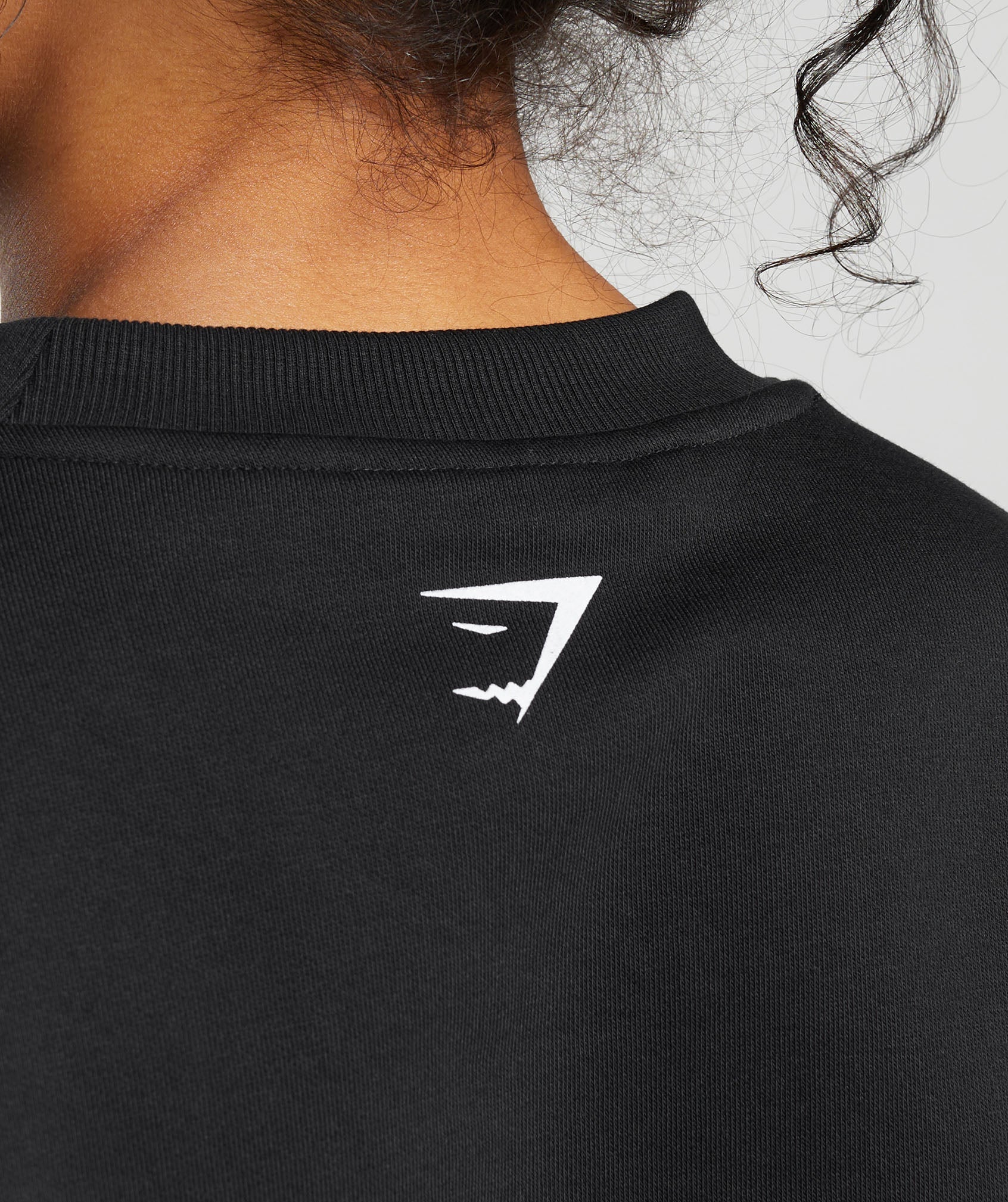 Strength & Conditioning Oversized Sweatshirt in Black - view 7