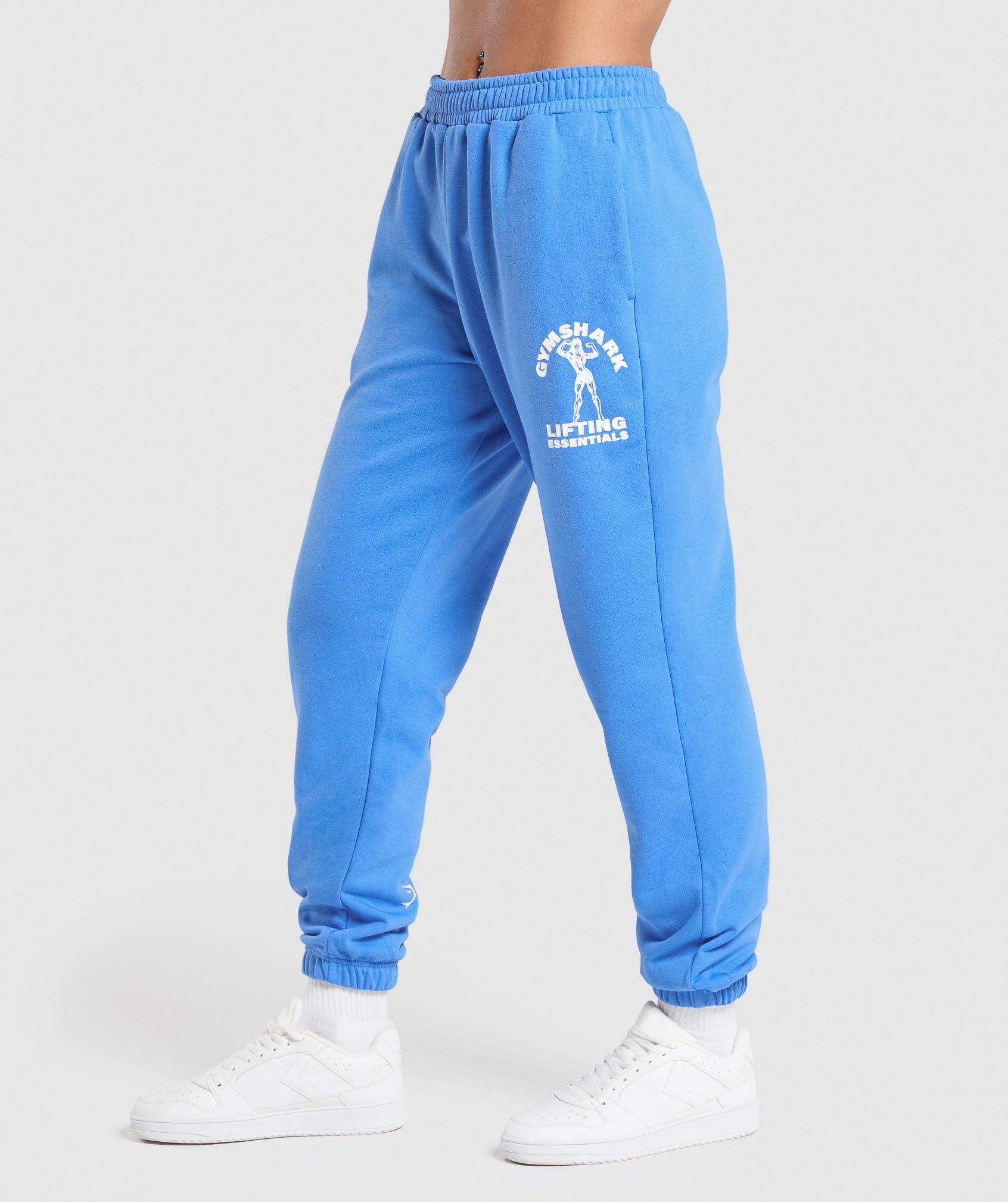 Strong Women Joggers in Lats Blue - view 3